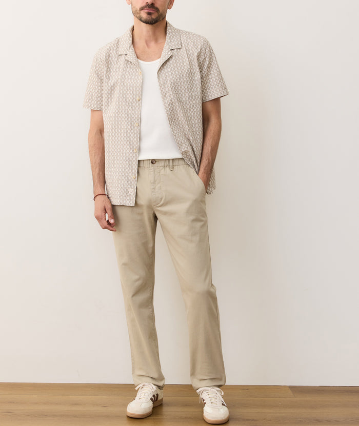 Saturday Slim Straight Twill Chino Light Khaki