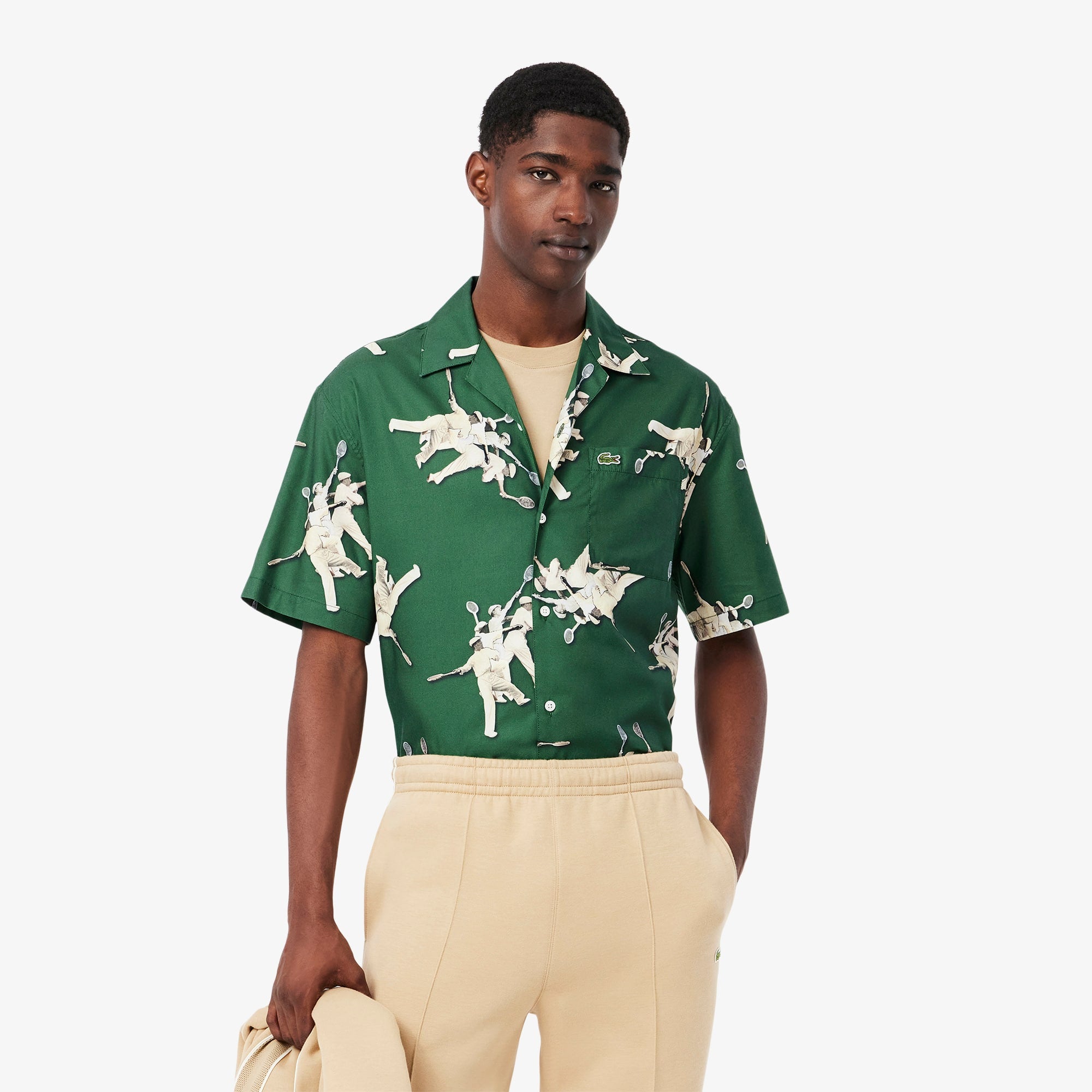 Vintage Tennis Shirt Green