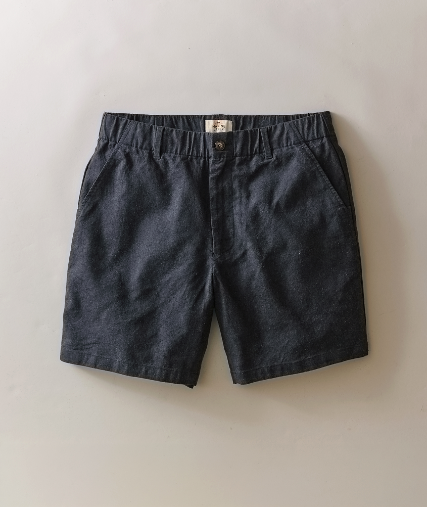 Saturday Hemp Chino Short India Ink