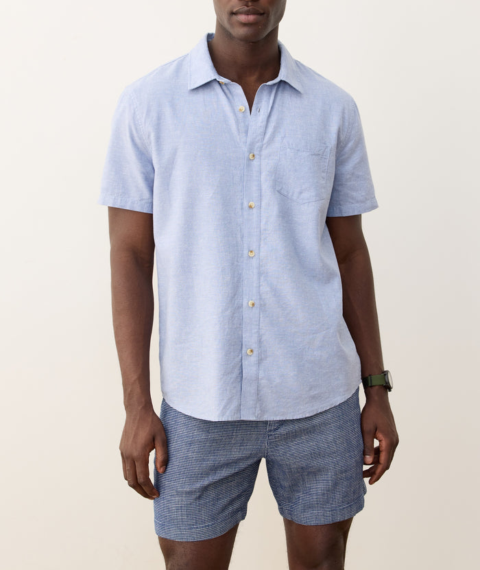 Better-Than-Linen Shirt Chambray