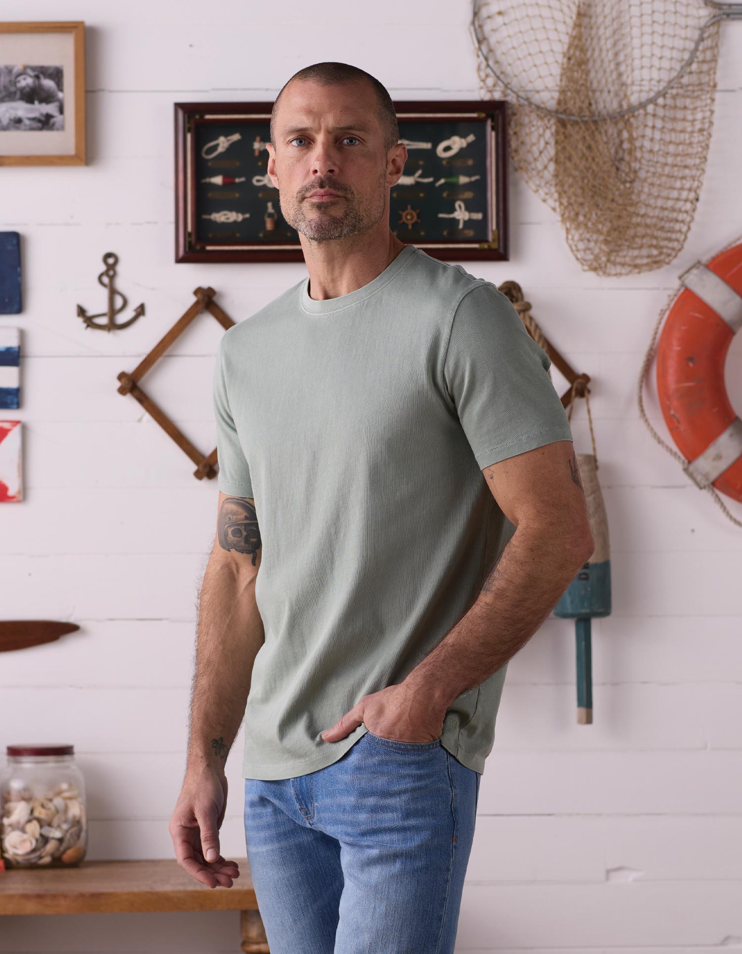 Normal Jersey Tee Juniper