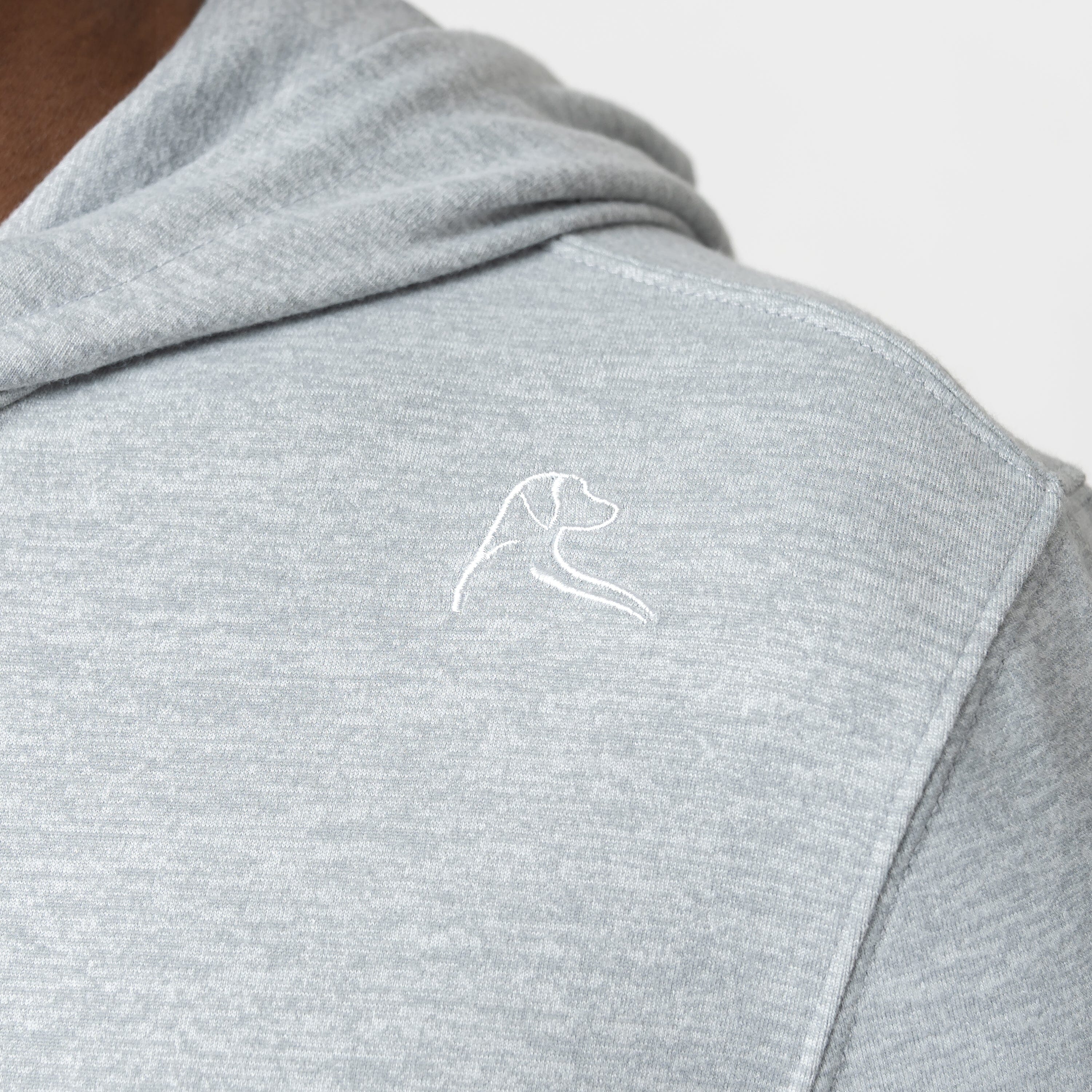 Heather Hesi Hoodie Stainless Steel