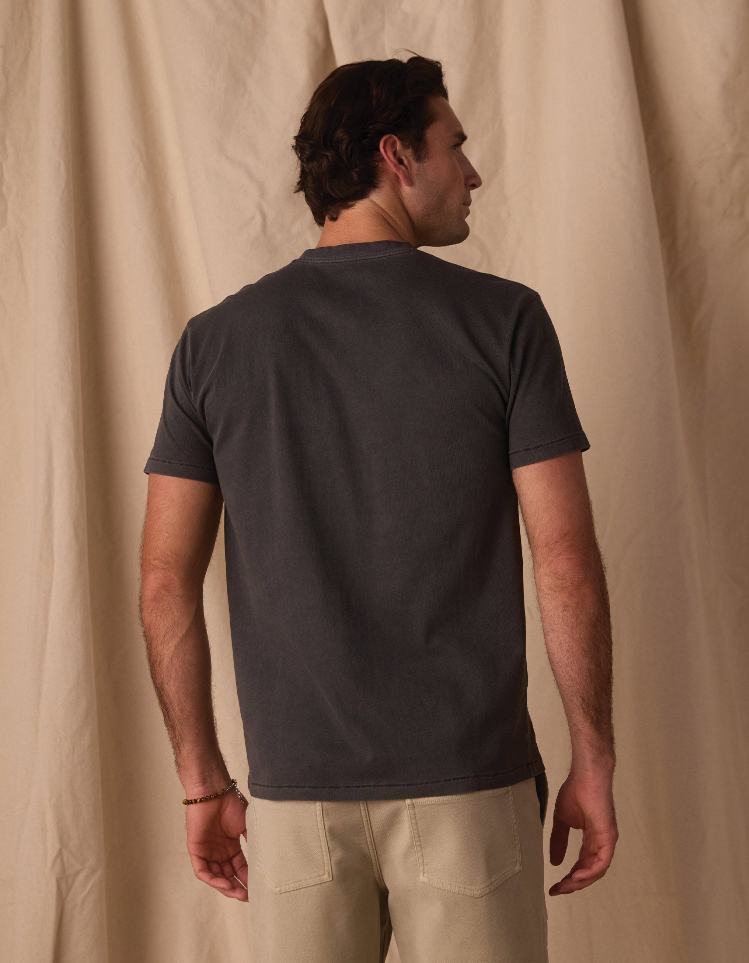Normal Jersey Henley Tee Shadow
