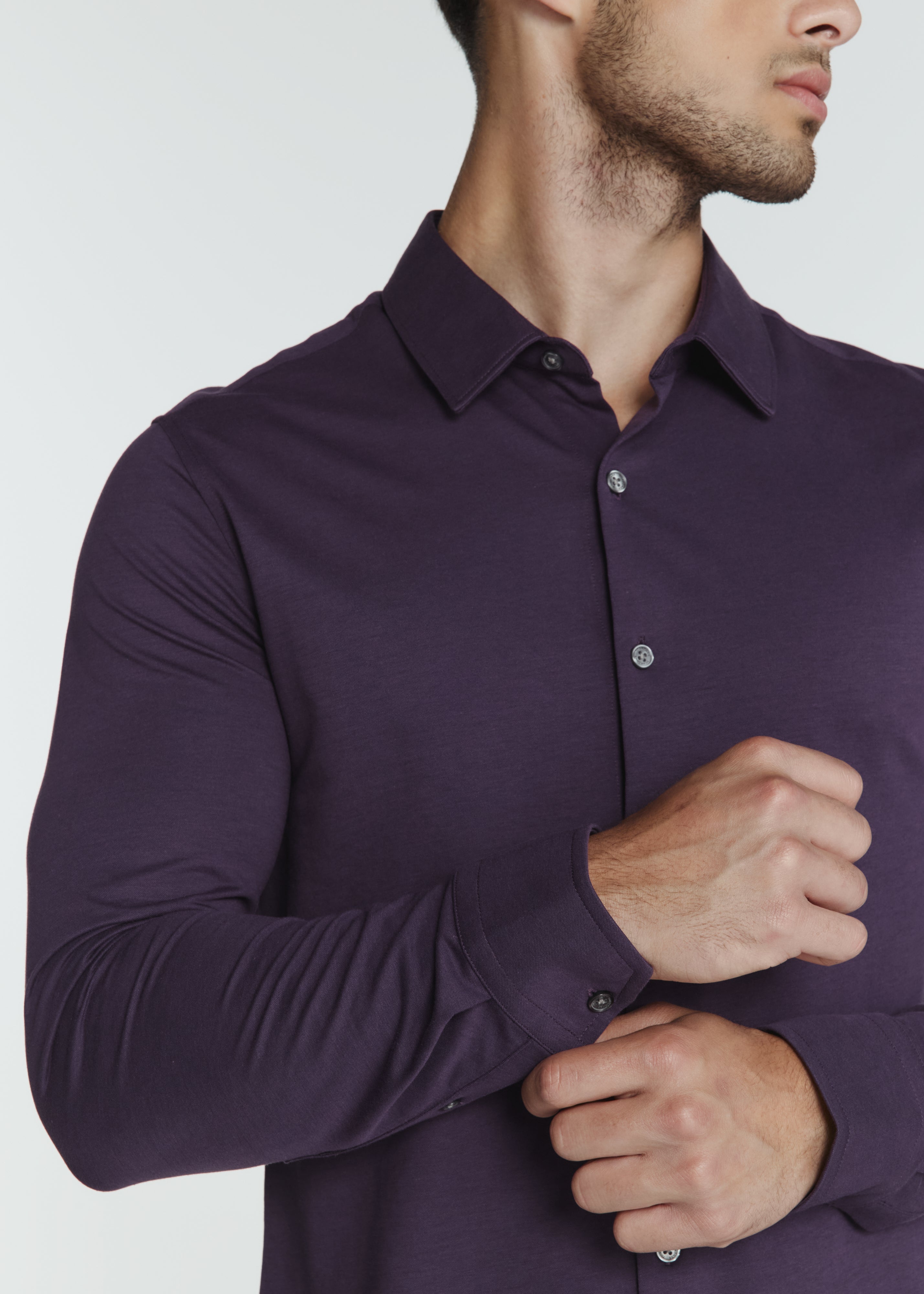 Formline Long Sleeve Shirt Plum