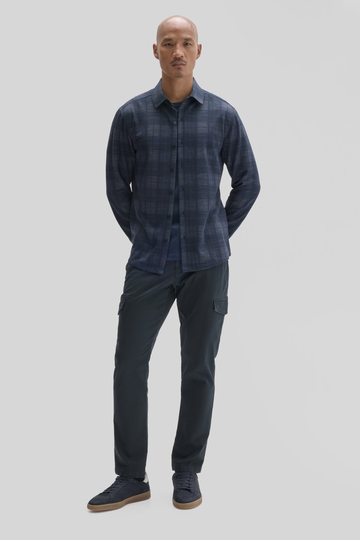Meteor Longsleeeve Knit Shirt Dark Indigo