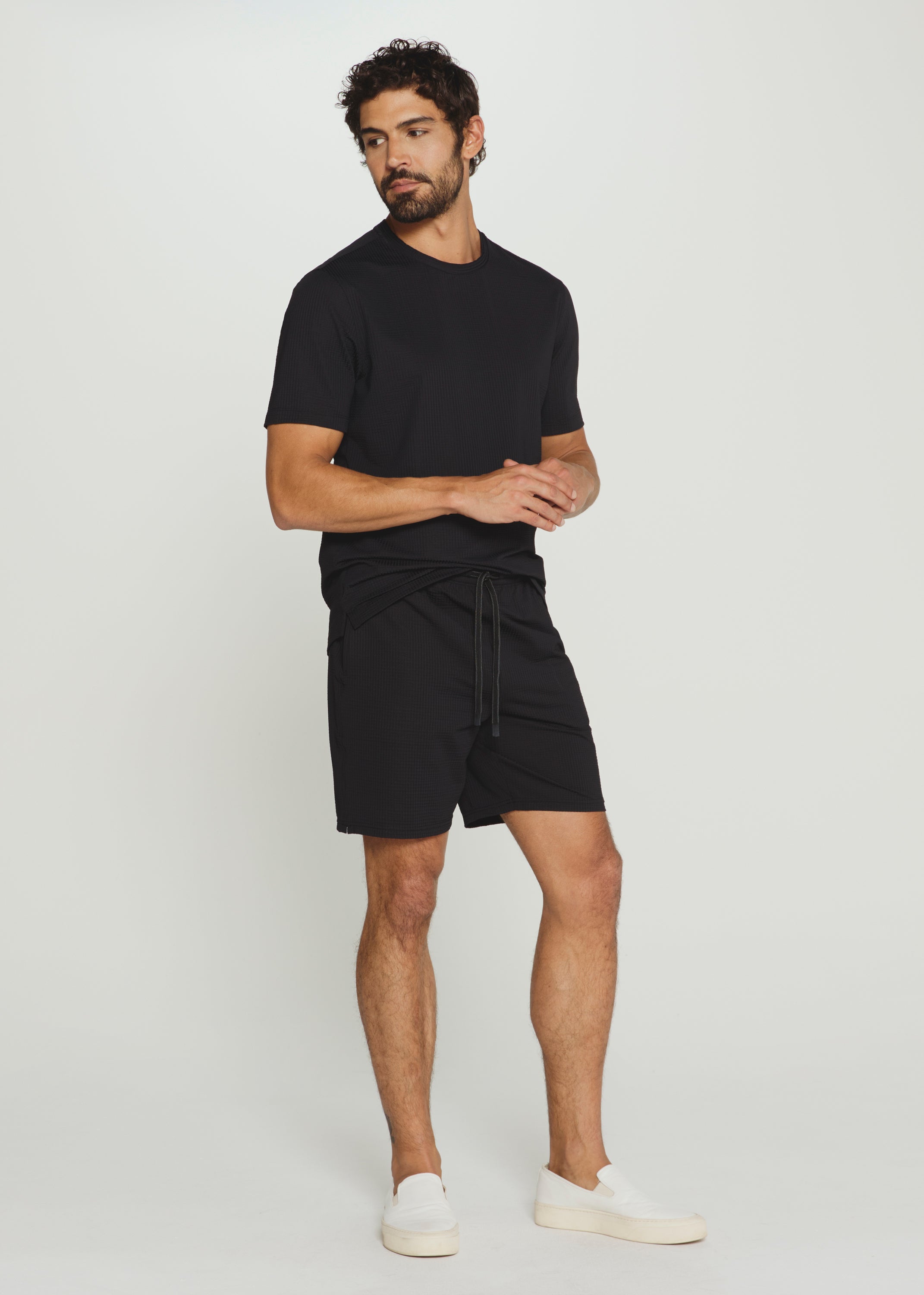 Sutherland Crewneck Tee Black