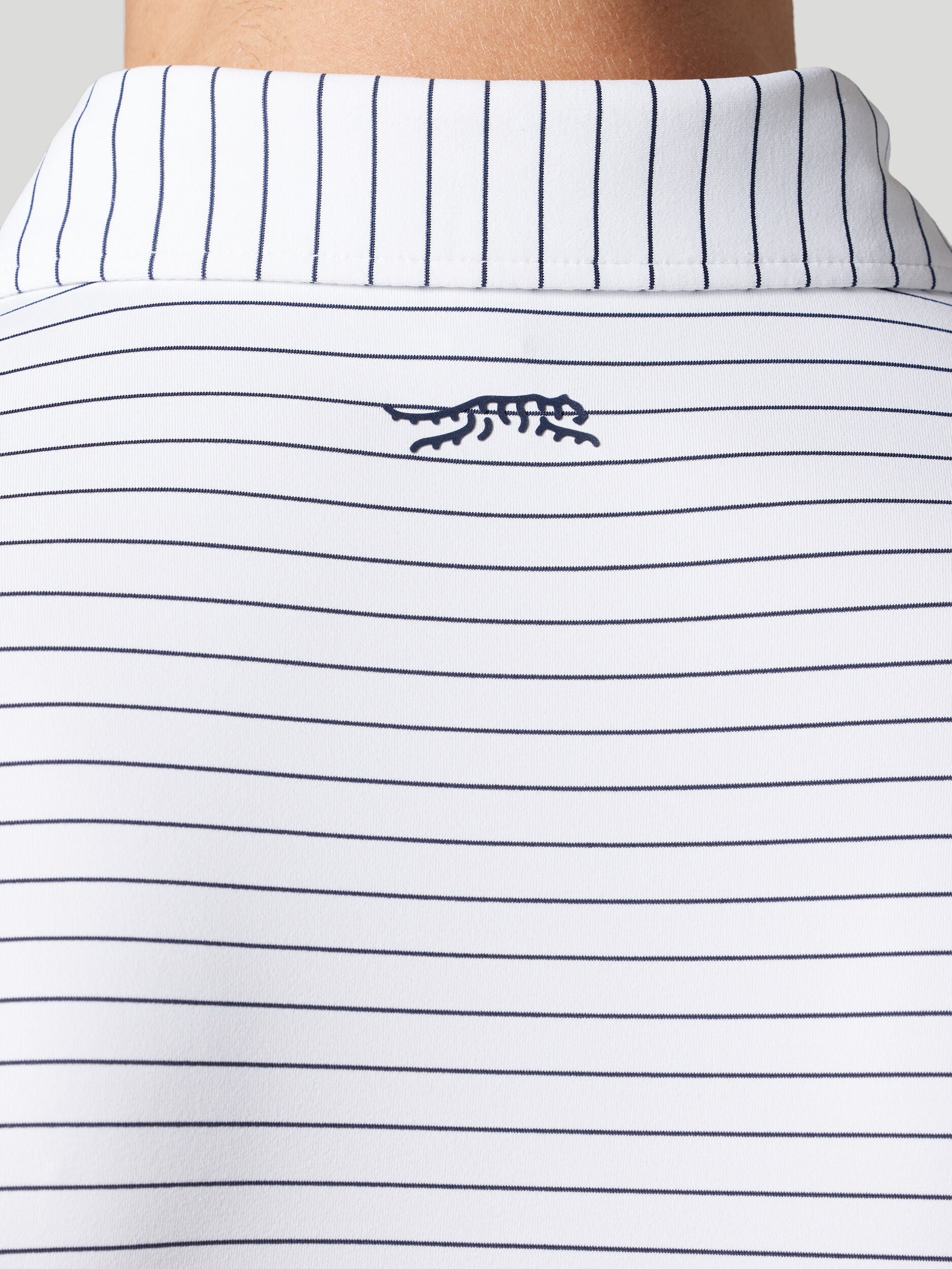 SDR Stripe Polo II White