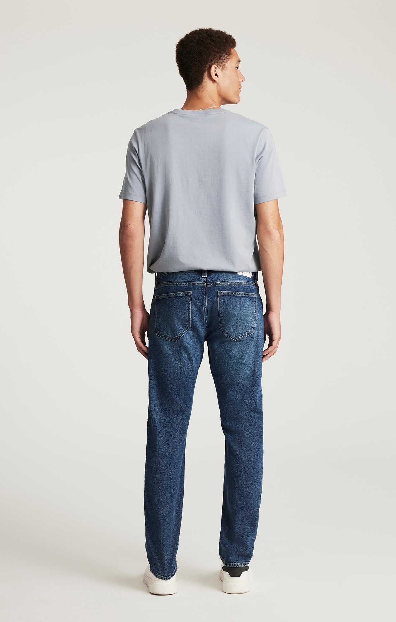 Marcus Slim Straight Leg Mid Classic Blue
