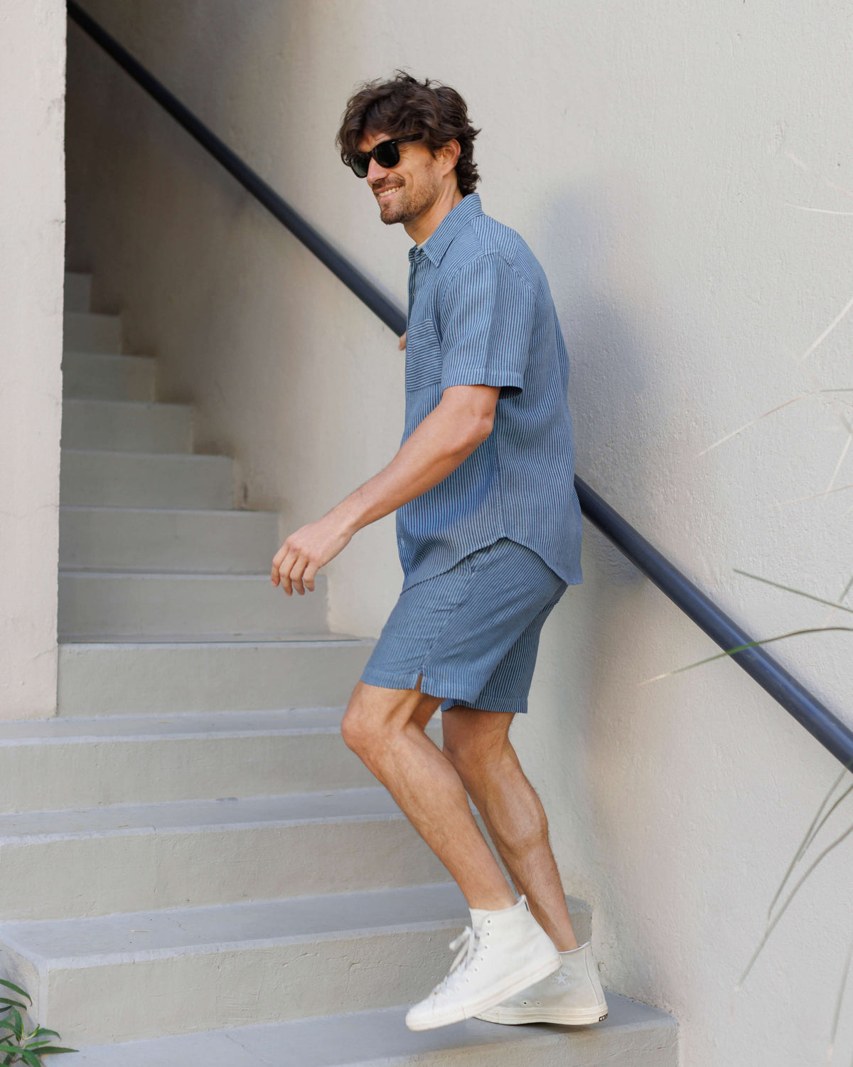 Ola Shirt Overdye Indigo
