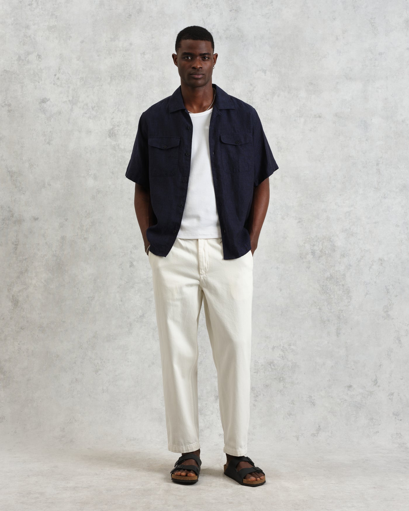 Bartlett Short Sleeve Shirt Navy