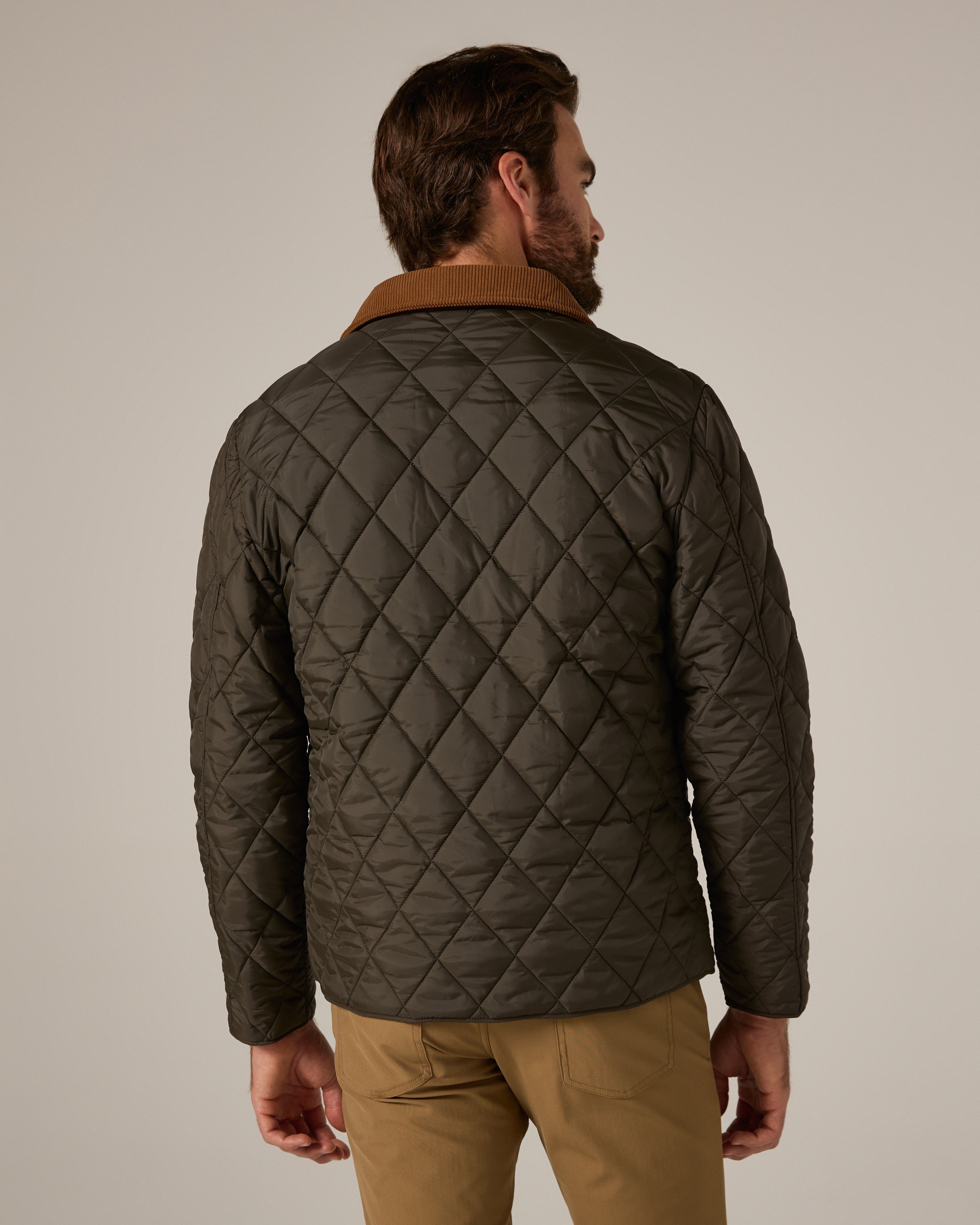 Rushmore Quilted Jacket Olive