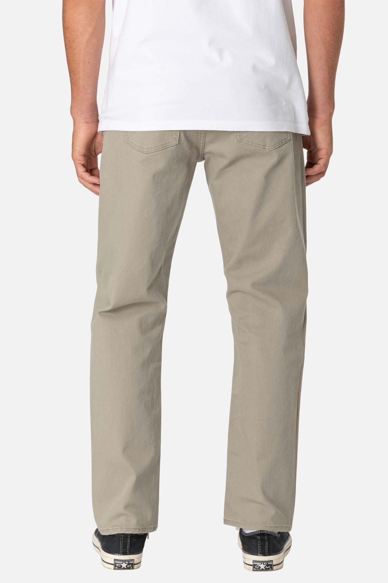 Ren 57 Classic Straight Bull Denim Vintage Khaki
