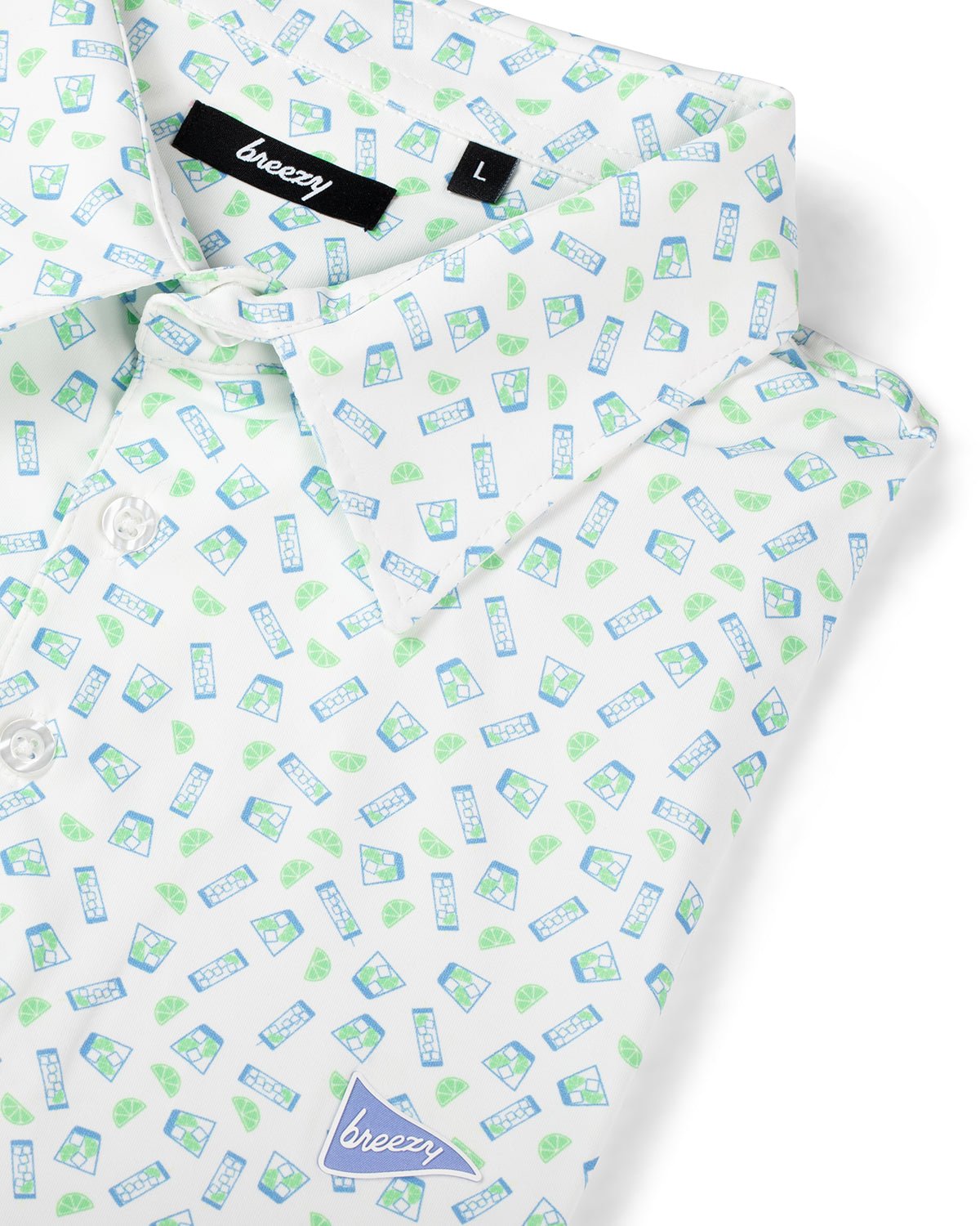 Vodka Soda Polo White