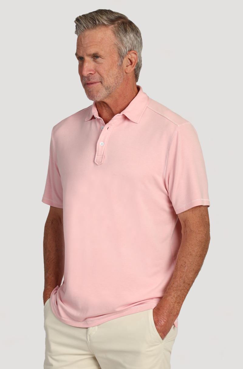Malibu Supersoft Polo Pink