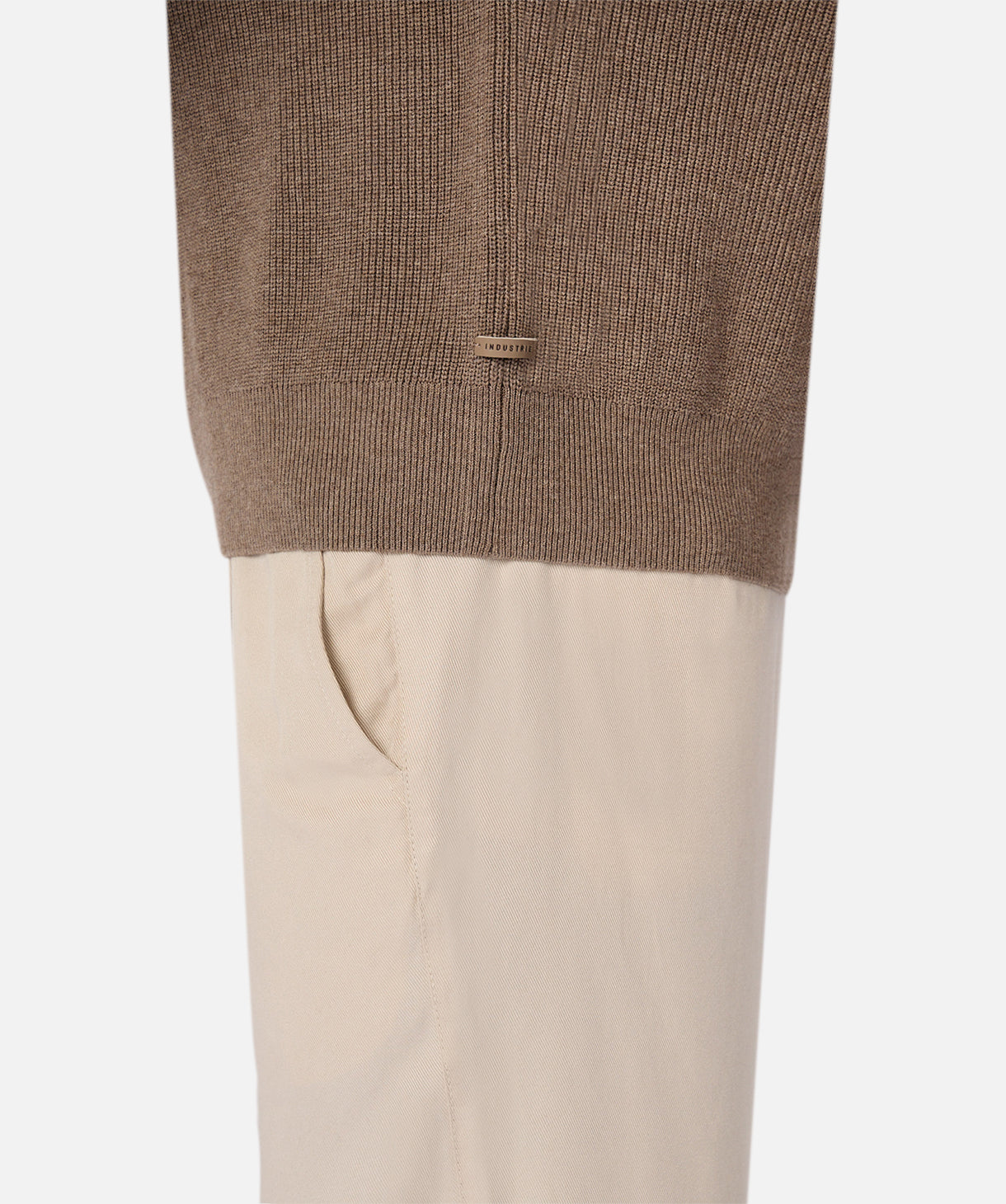 The New England Polo Knit Walnut