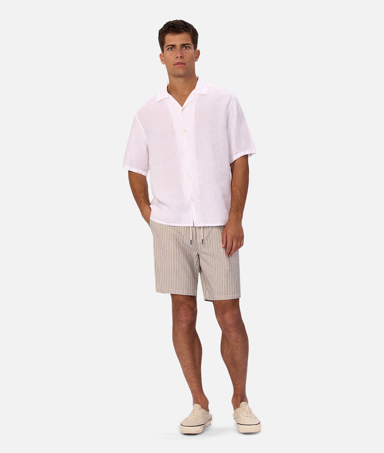 The St. Martins Short Sleeve Shirt Winter White