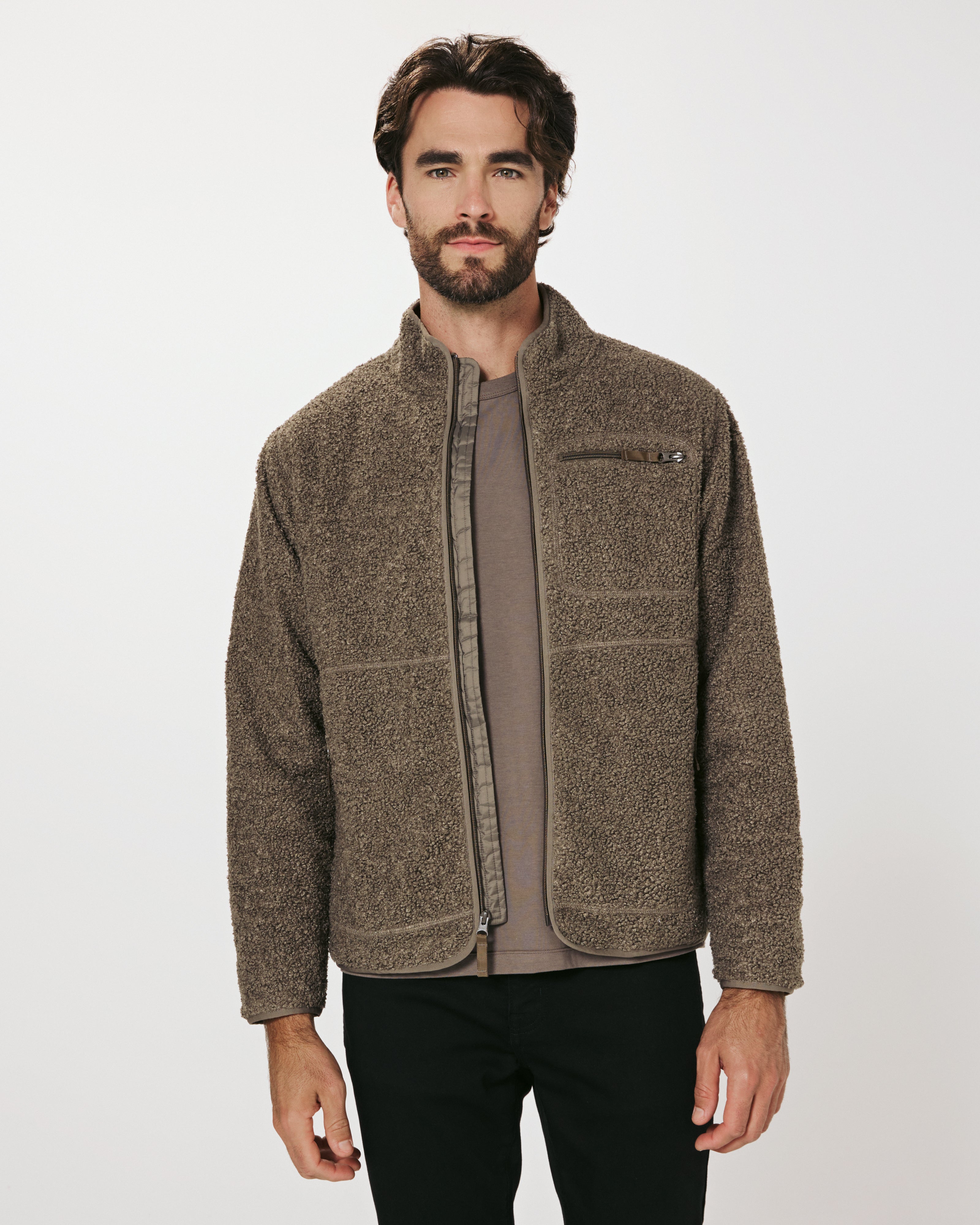 Vermont Fleece Jacket Clay