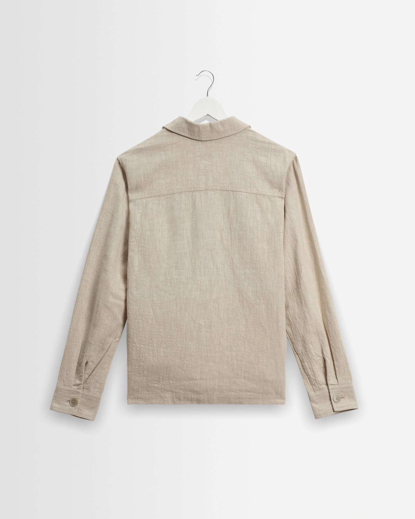 Aldred Overshirt in Cotton Linen Natural