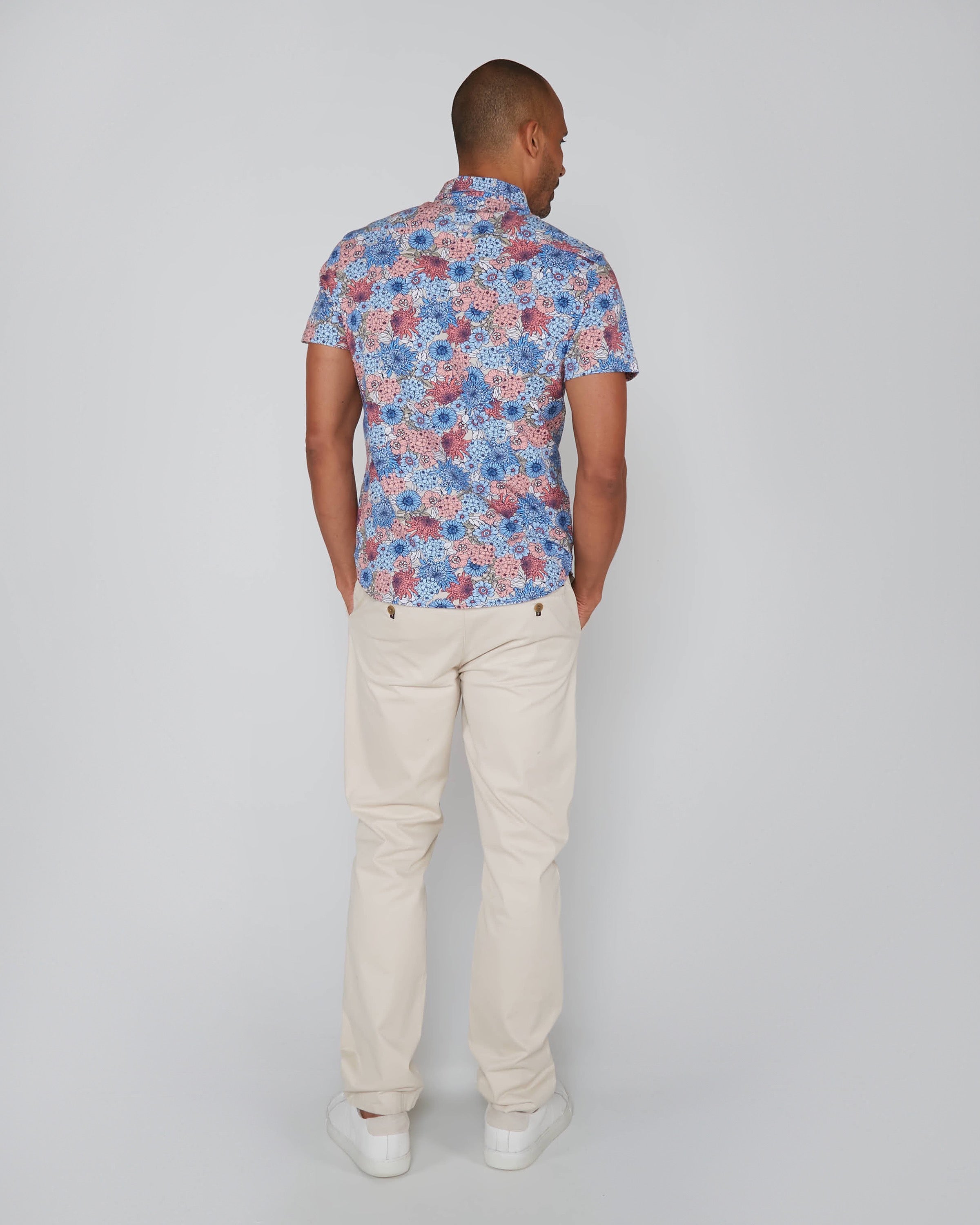 Todd Garden Party Shirt Garden Party Pink