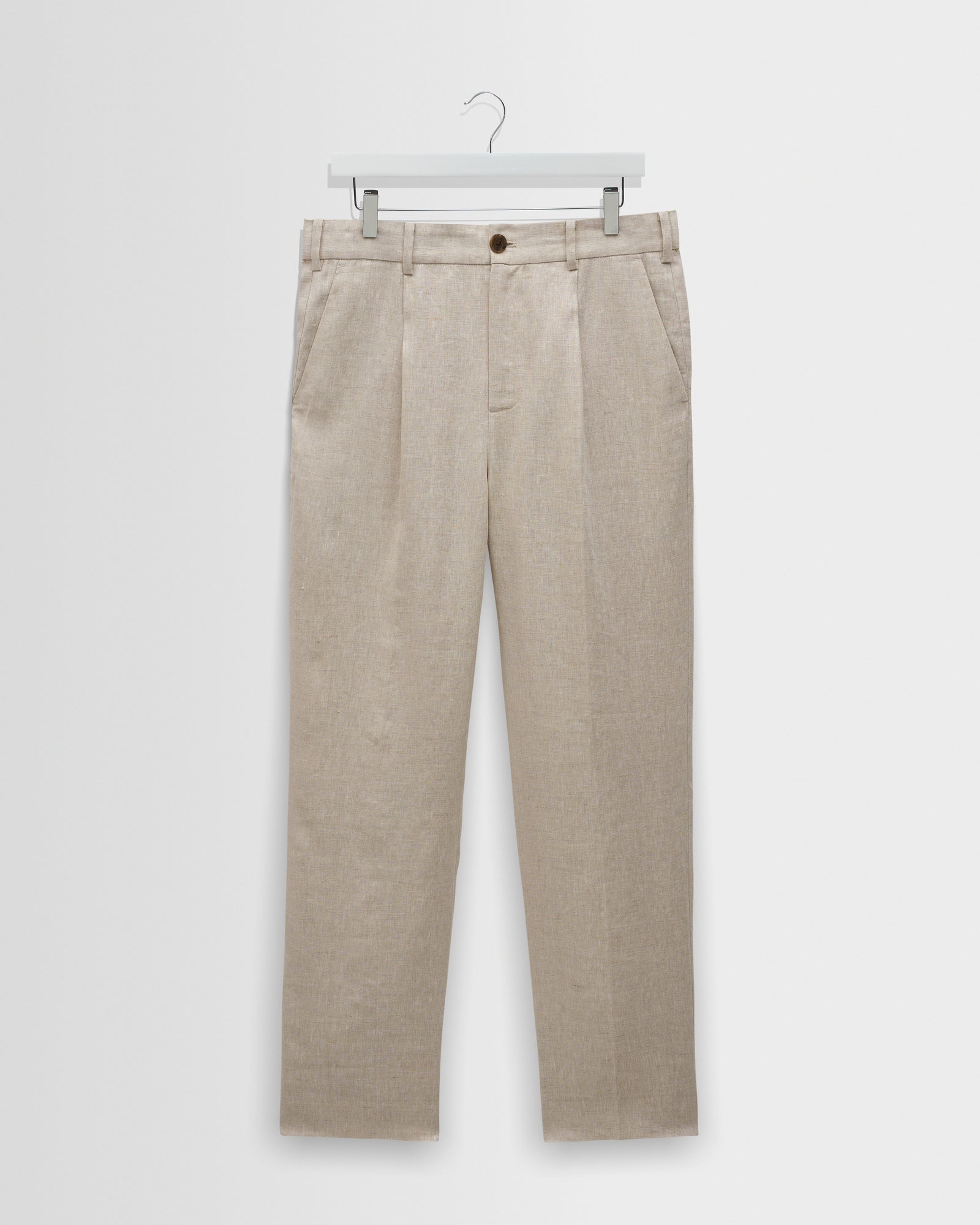 Aubyn Trouser in Linen Natural