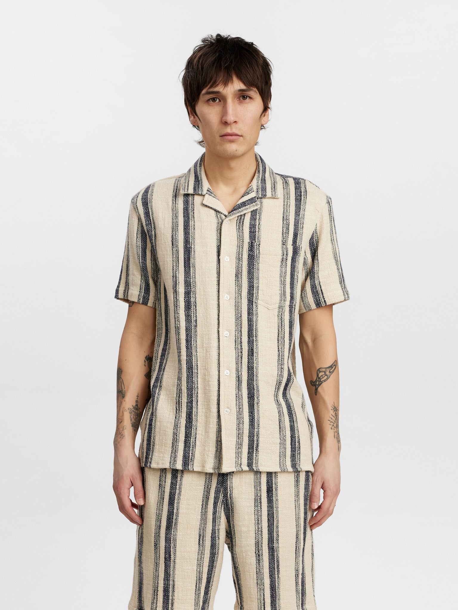Akleon Structure Short Sleeve Shirt Tofu