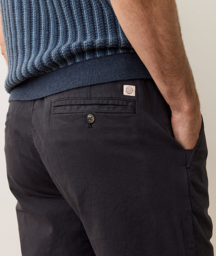 Saturday Slim Straight Twill Chino Washed Black