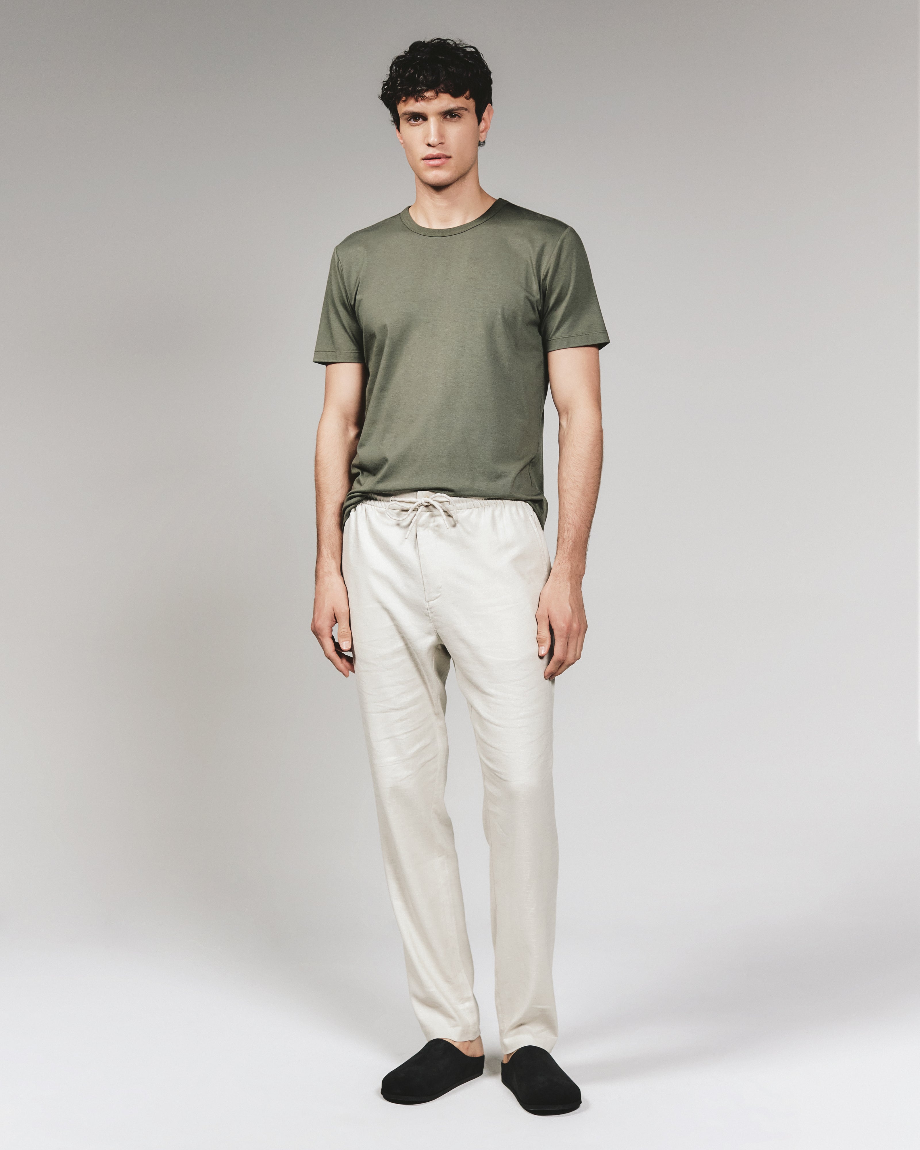 Modal Tee Moss Green