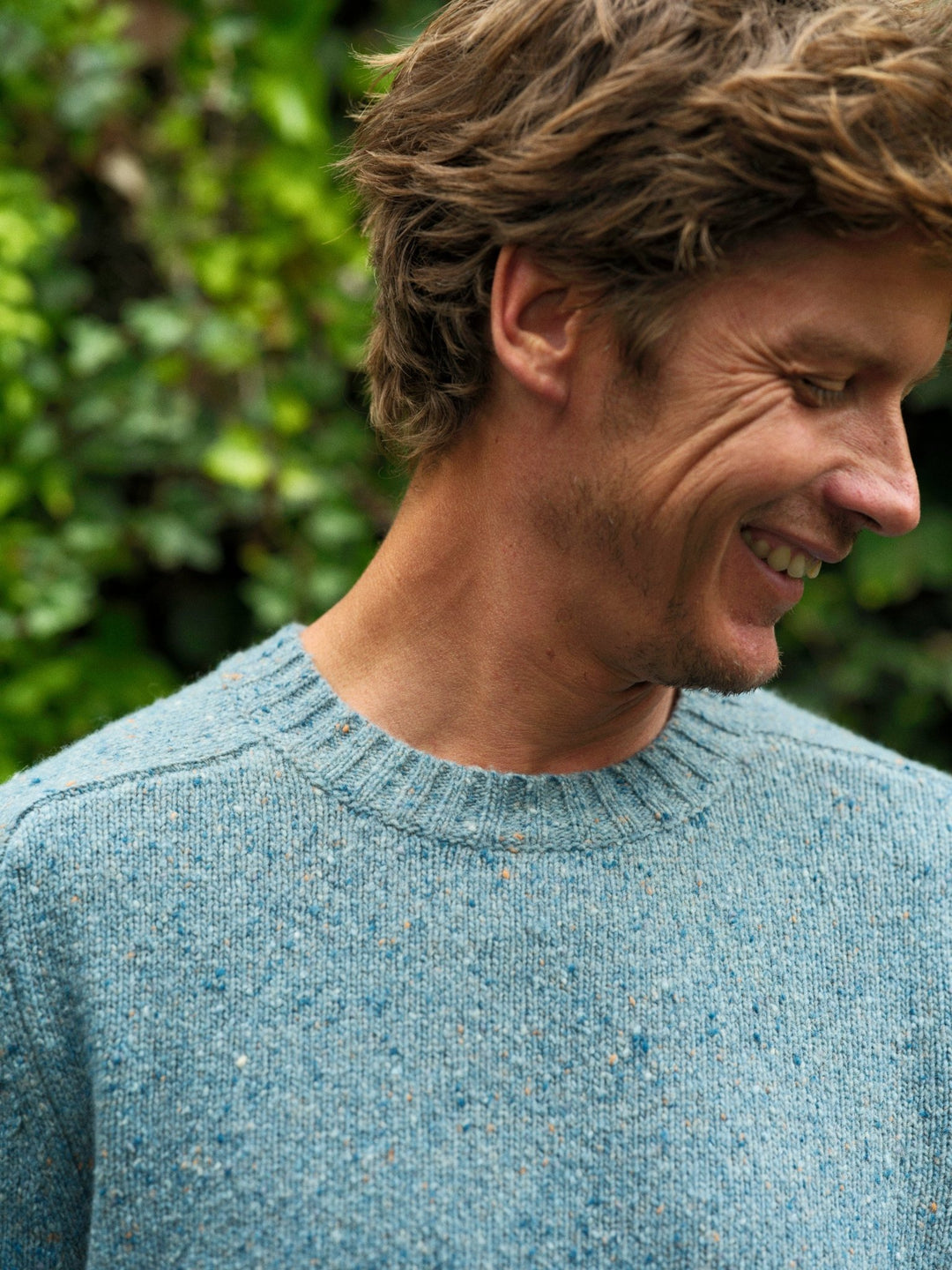 Cambridge Crew Sweater Sea Mist