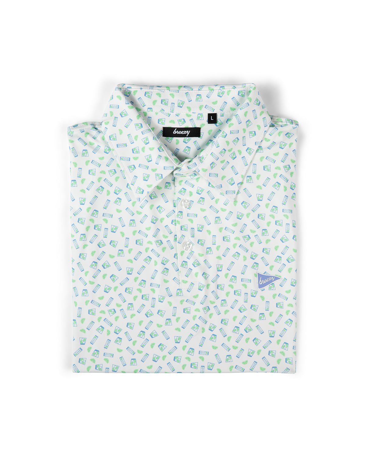 Vodka Soda Polo White