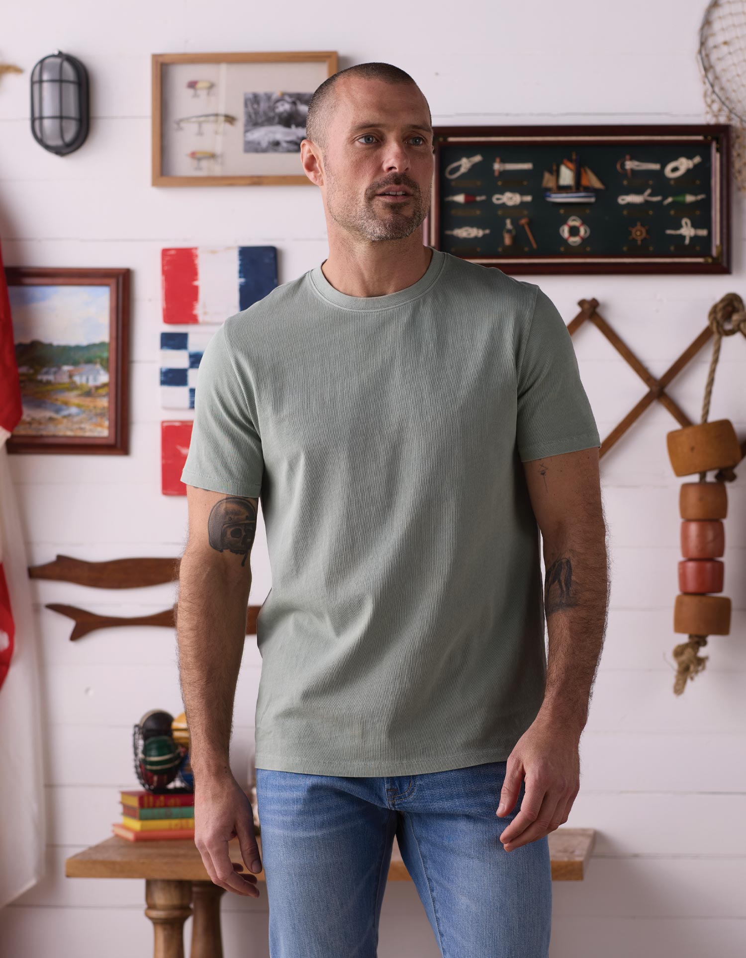 Normal Jersey Tee Juniper