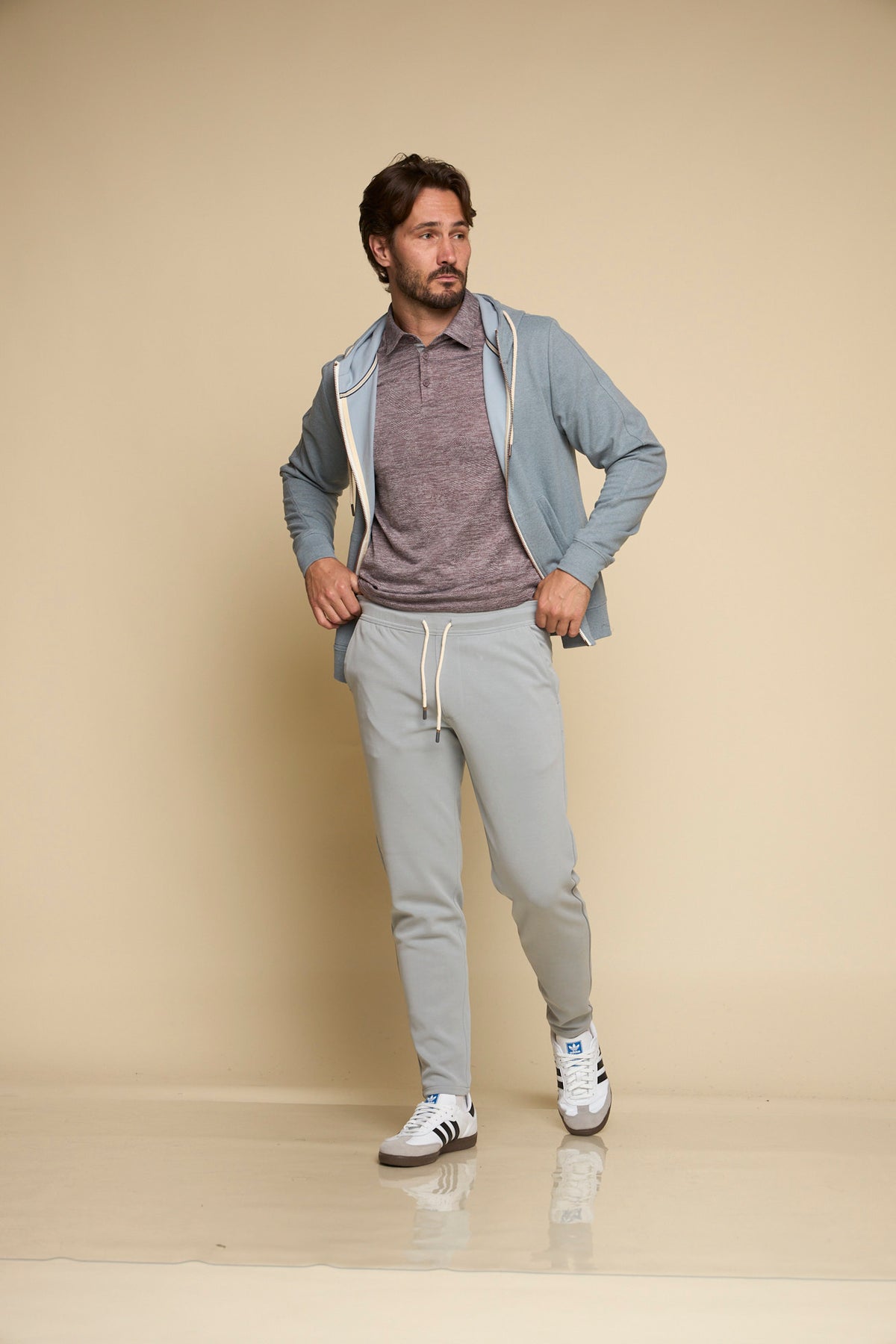 Maverick FZ Hoodie Limestone