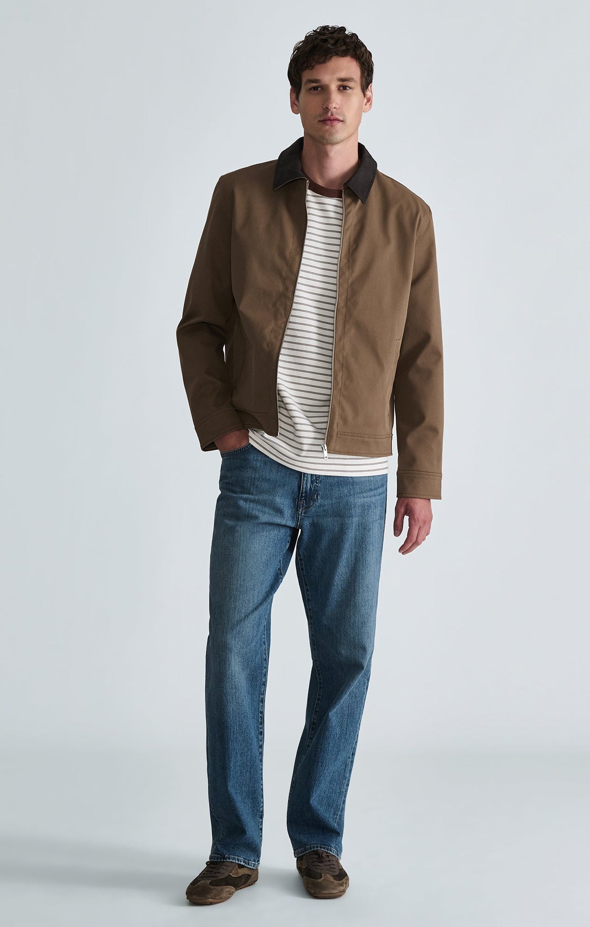Marlon Classic Blue Relaxed Denim Used Indigo