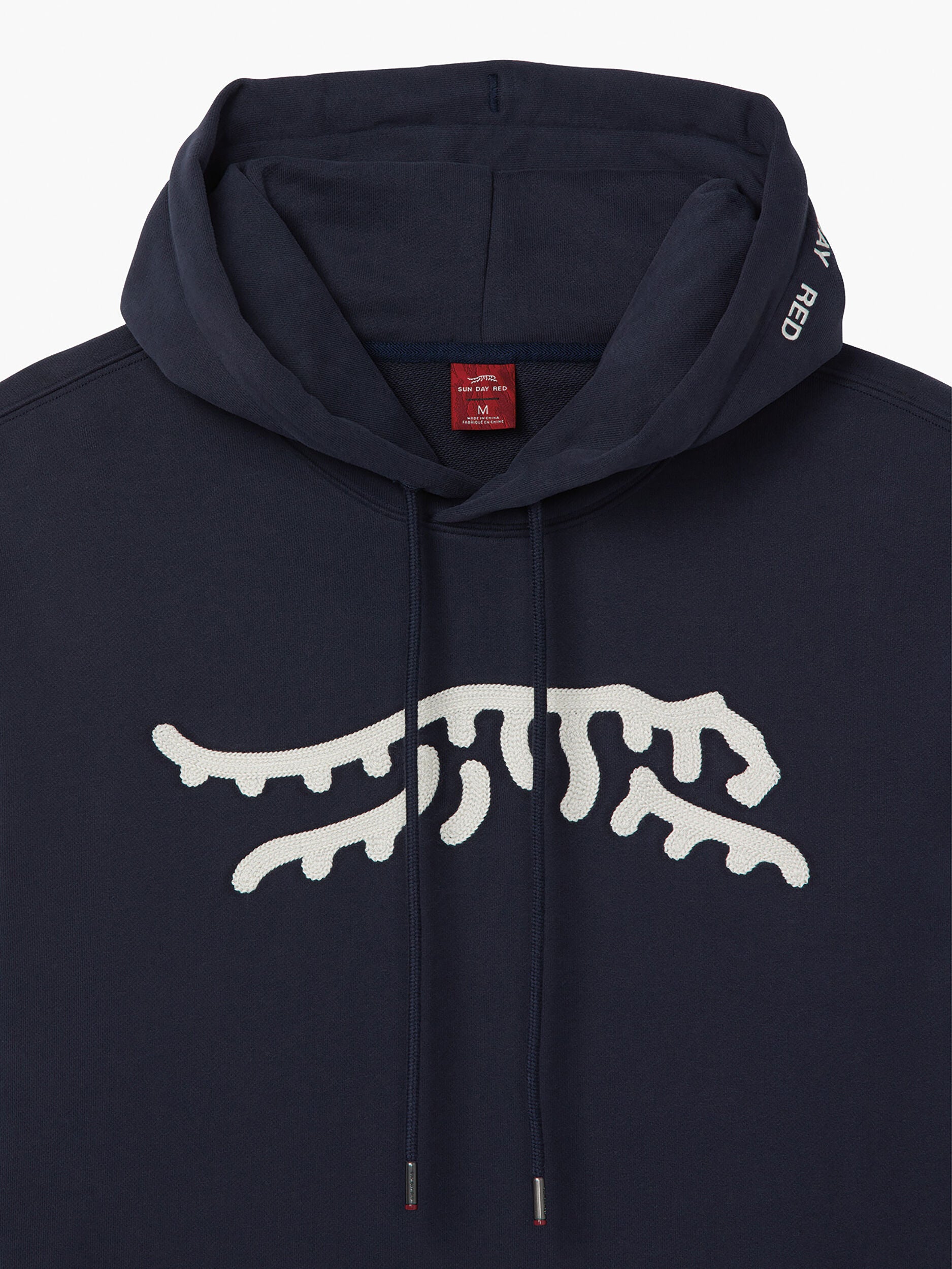 Icon Chainstitch Hoodie Navy Blazer