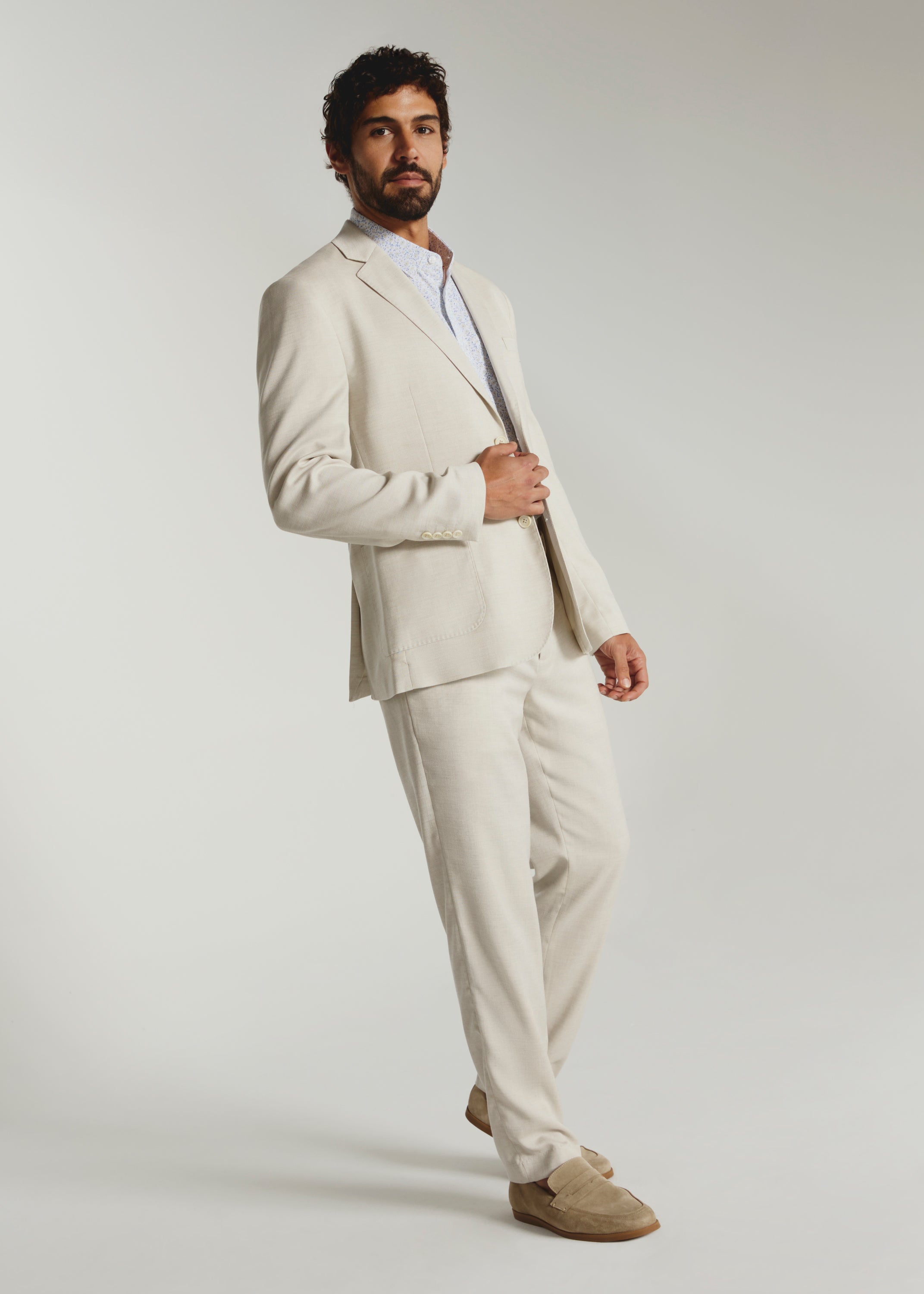 Saltwood Linen Trouser Natural
