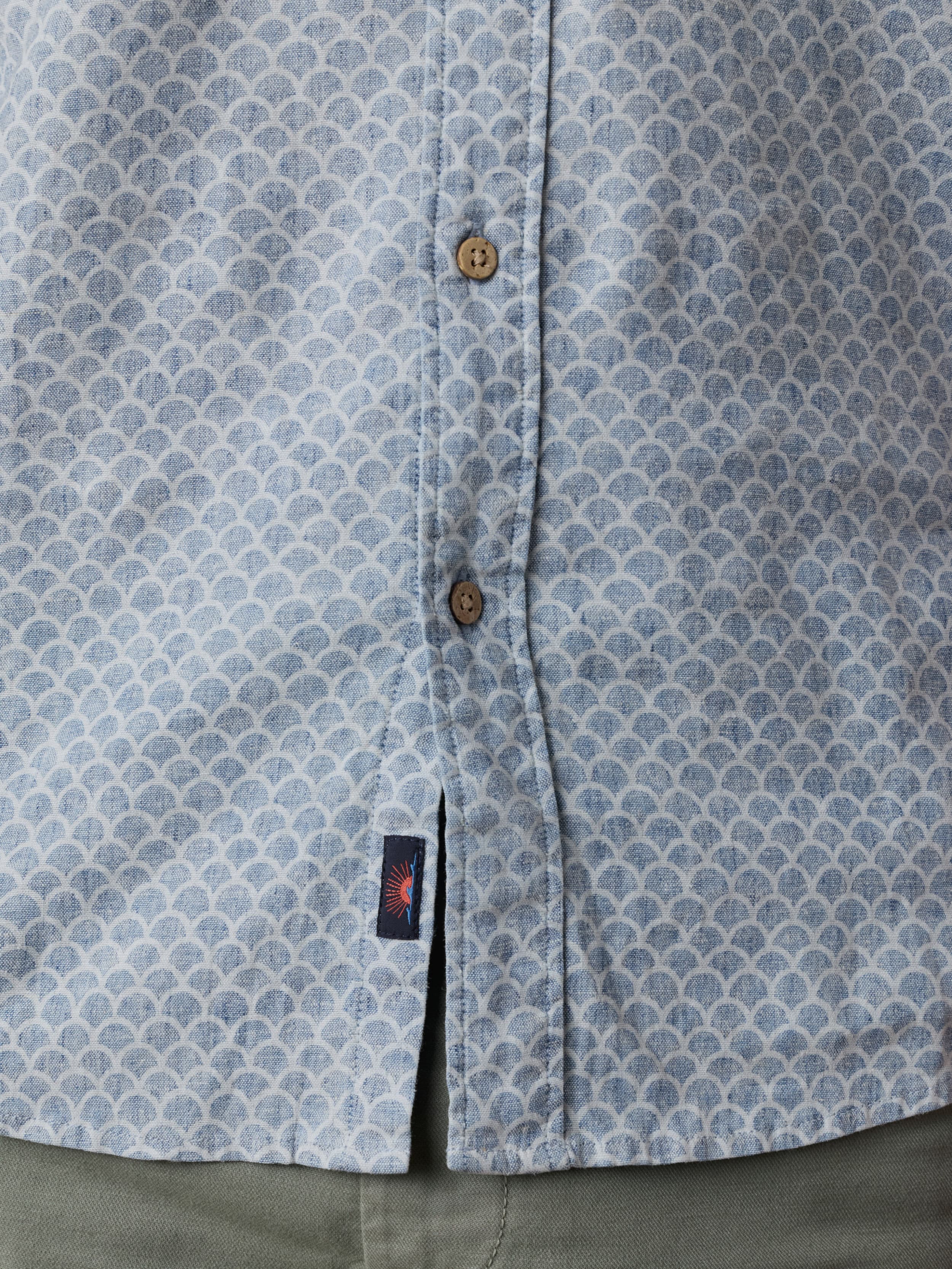 Breeze Short Sleeve Shirt Fish Scale Redux