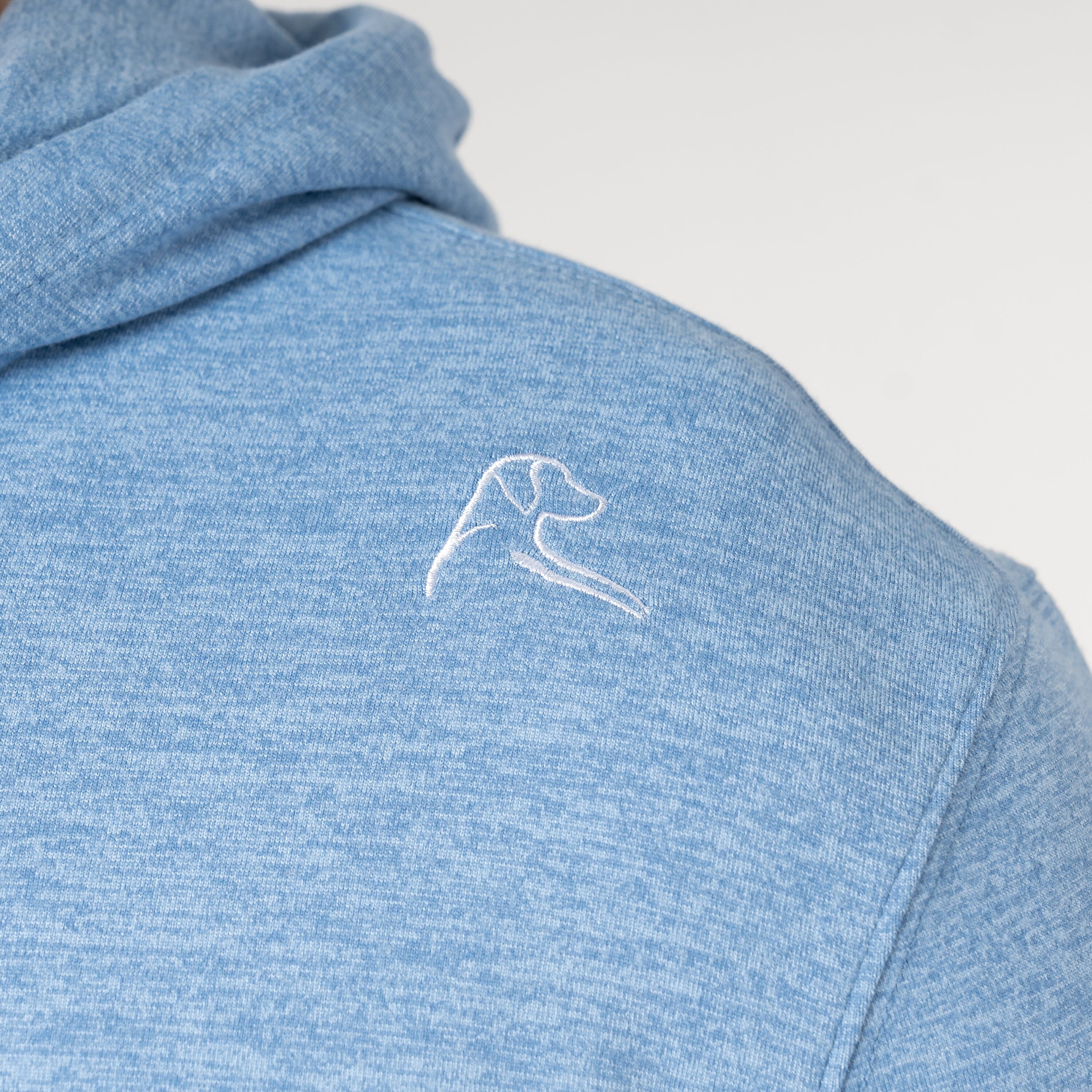 Heather Hesi Hoodie Potomac Blue/Baby Blue