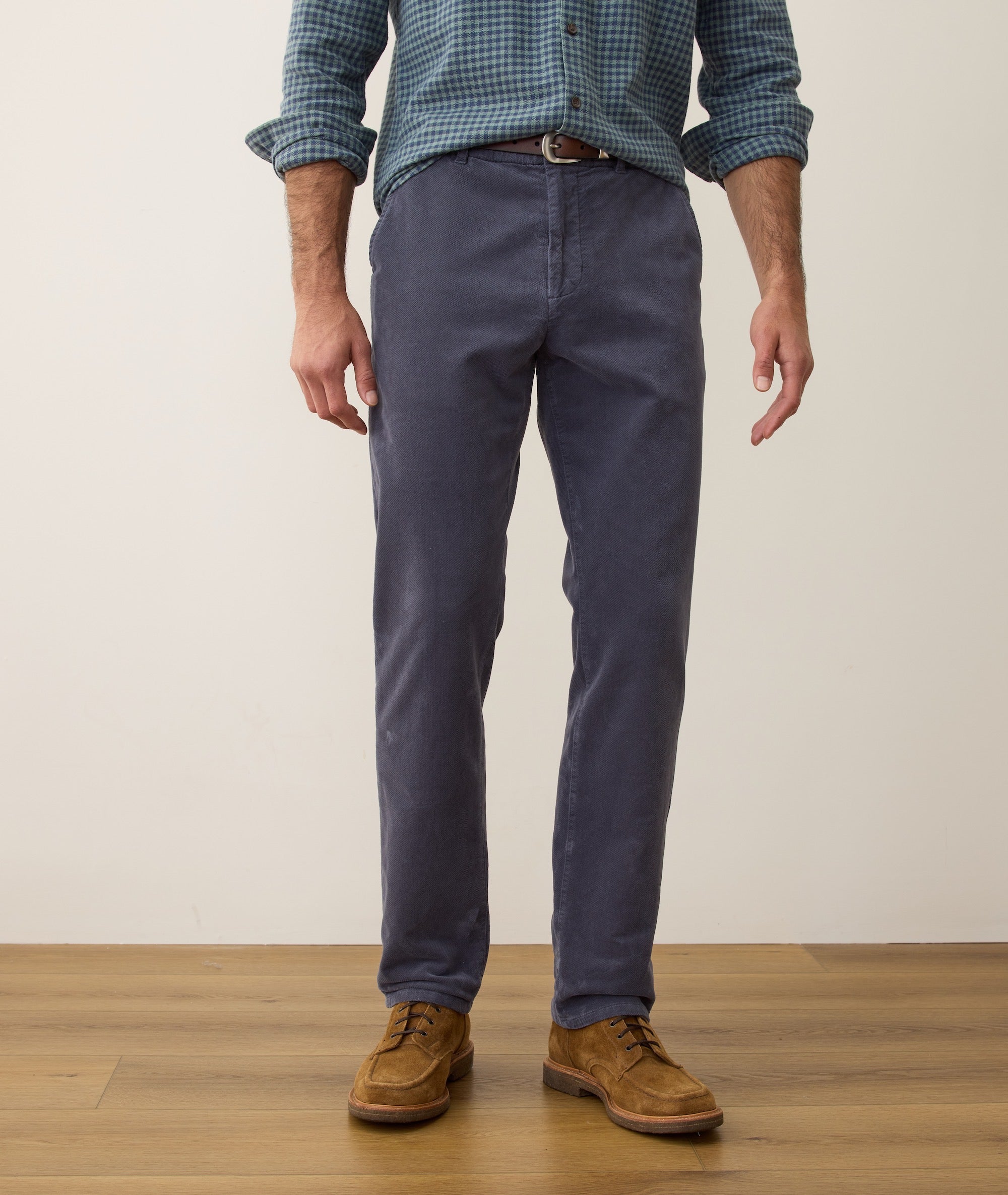 Saturday Slim Straight Moleskin Chino Mood Indigo