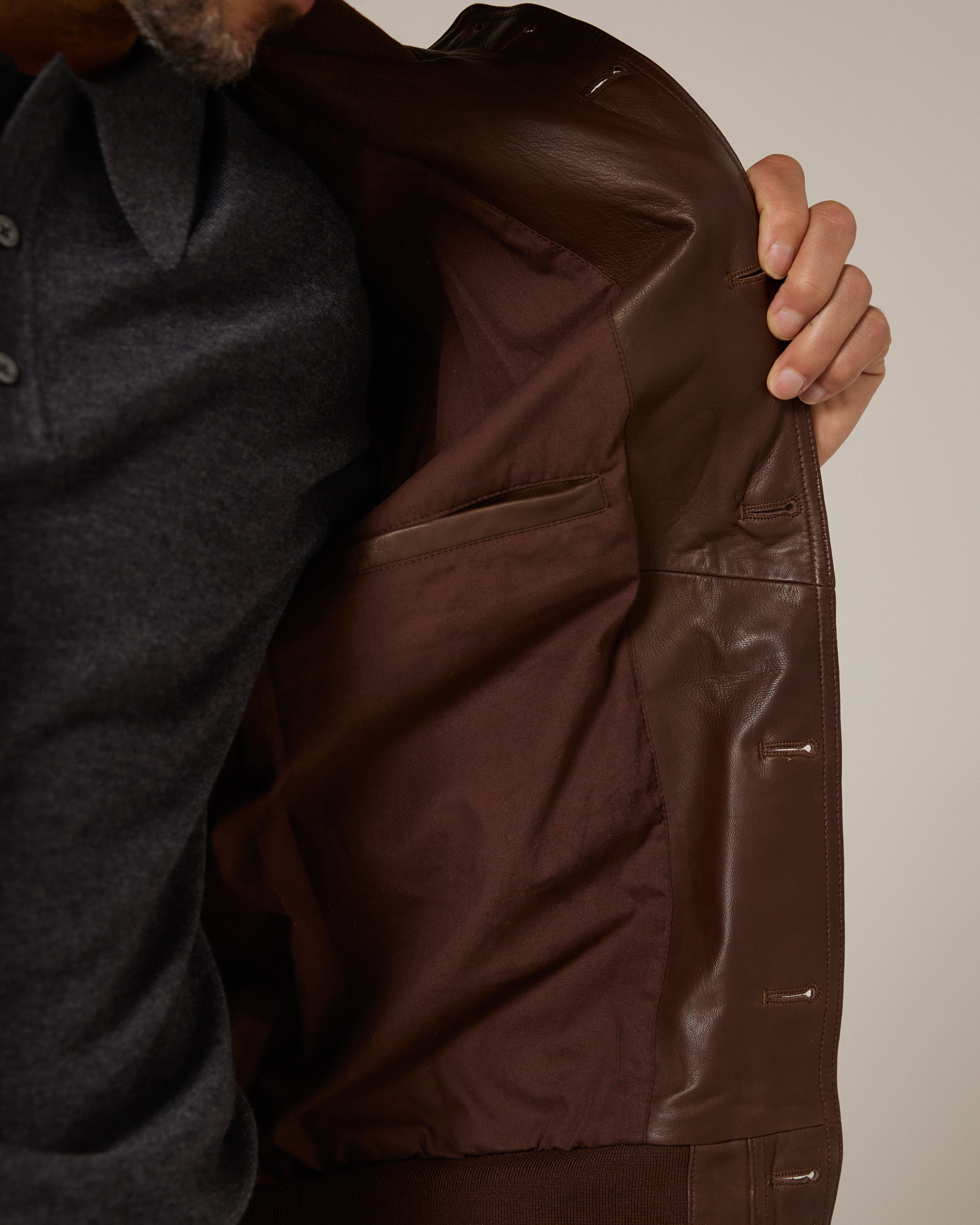 Pathfinder Suede Jacket Chocolate