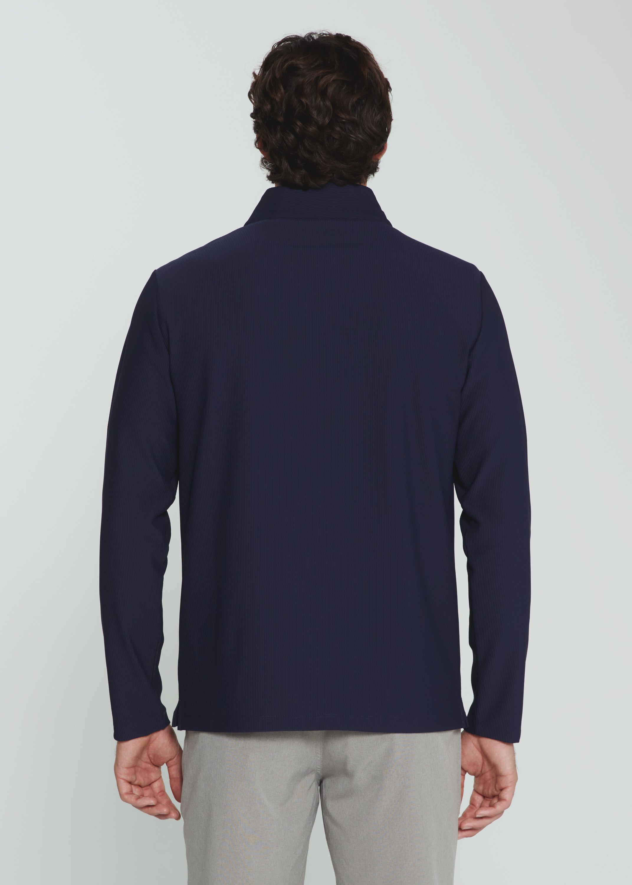 Drift Quarter Zip Pullover Navy