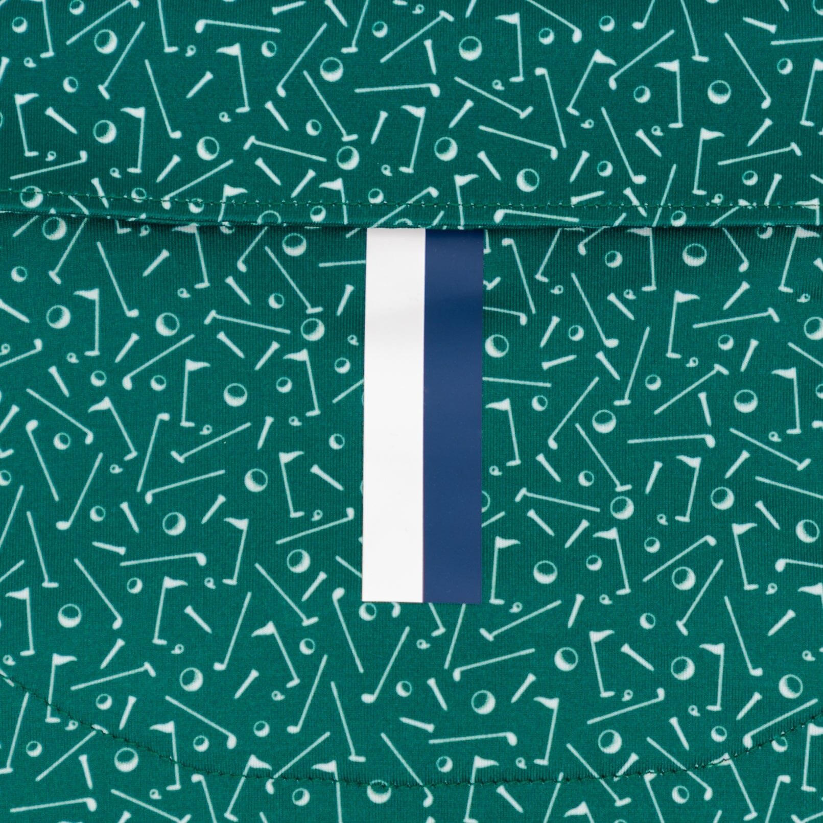 The Mulligan Polo Fairway Green/White
