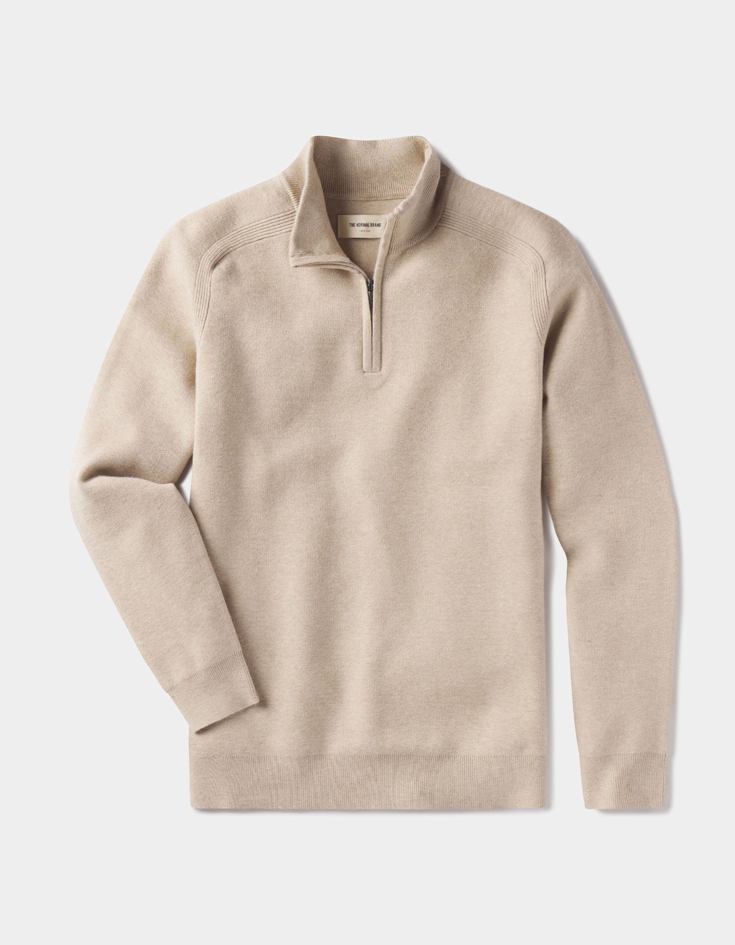 Coopers Landing Quarter Zip Oatmeal