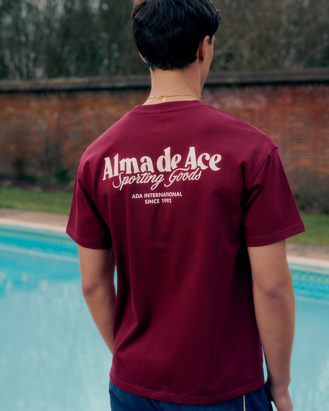 Sporting Goods T-Shirt Burgundy