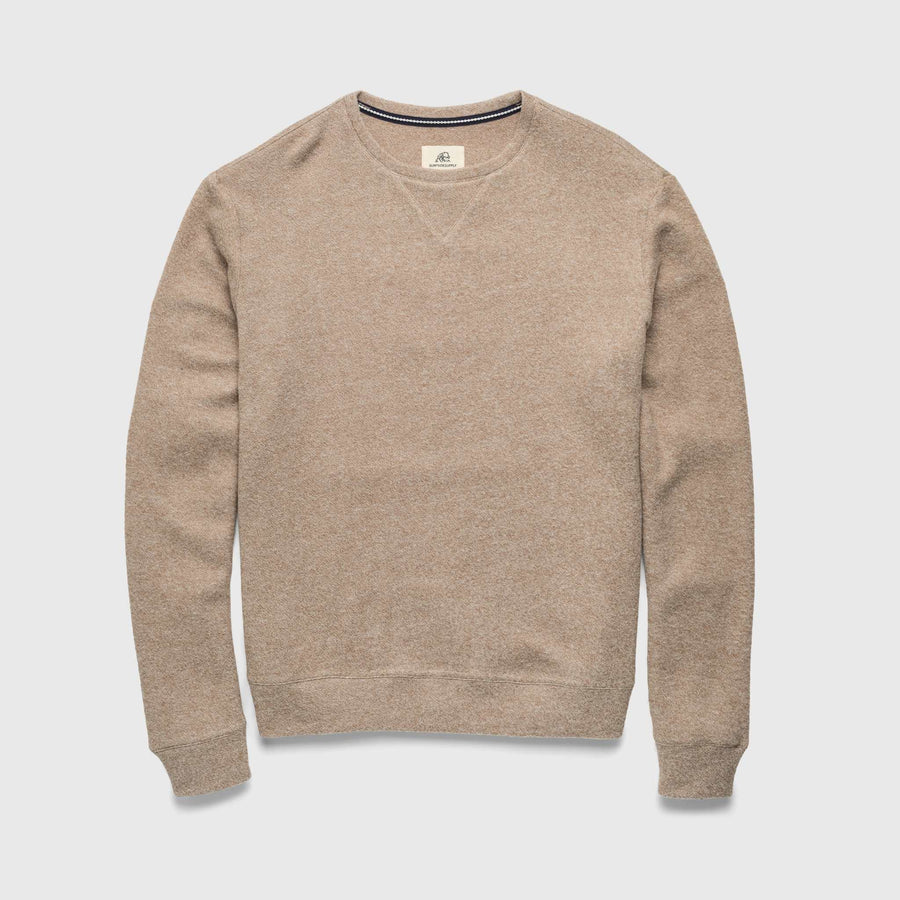 Butch Cashmist Soft Crewneck Camel Heather
