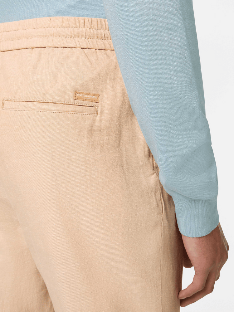 Warren Linen Twill Pant Soft Camel
