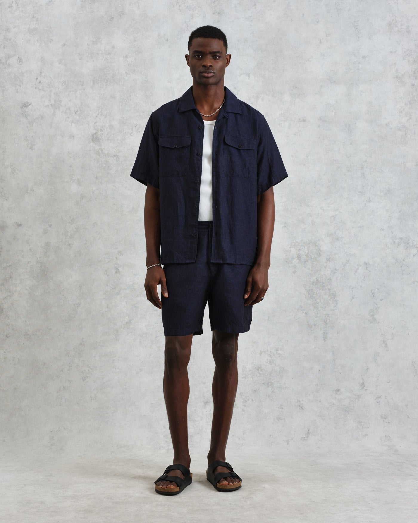 Bartlett Short Sleeve Shirt Navy