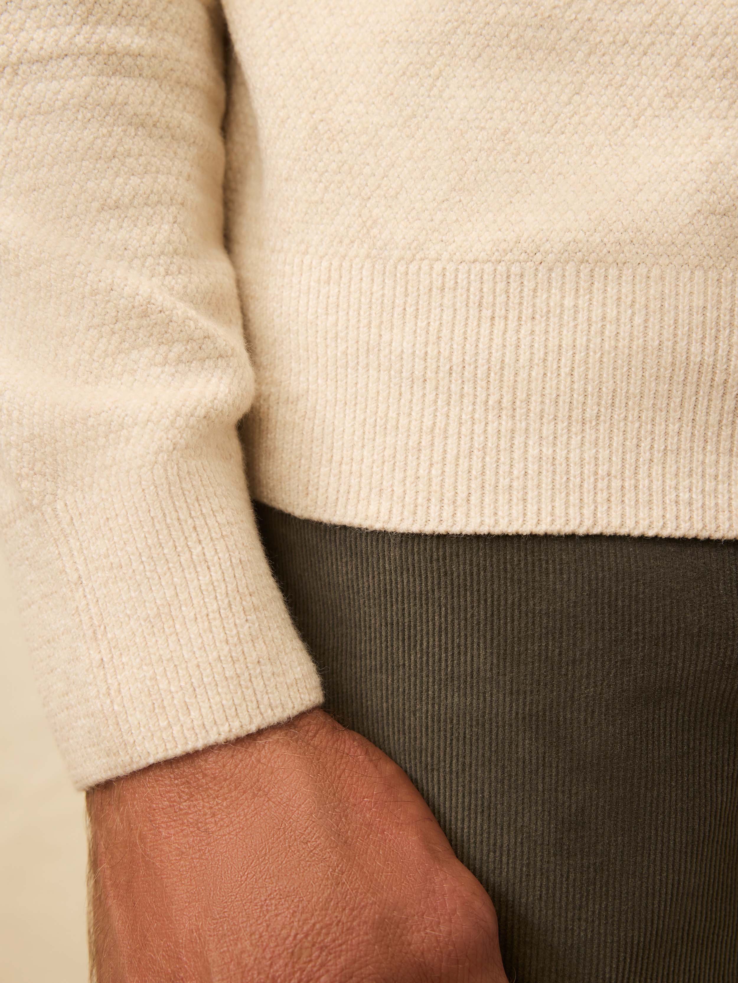Jackson Crew Sweater II Ivory Sky Feeder