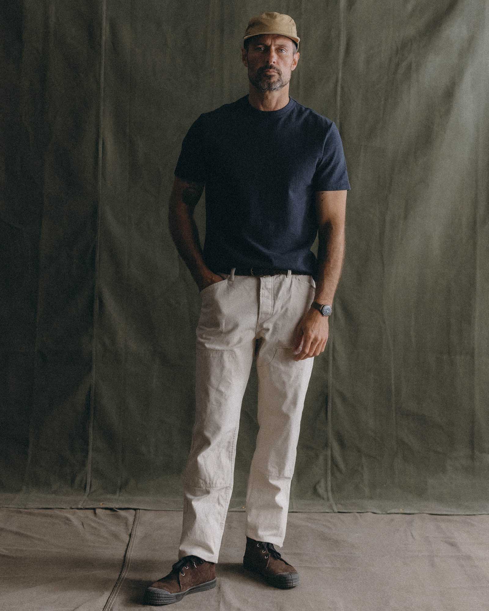 The Organic Cotton Shop Tee Navy Twist