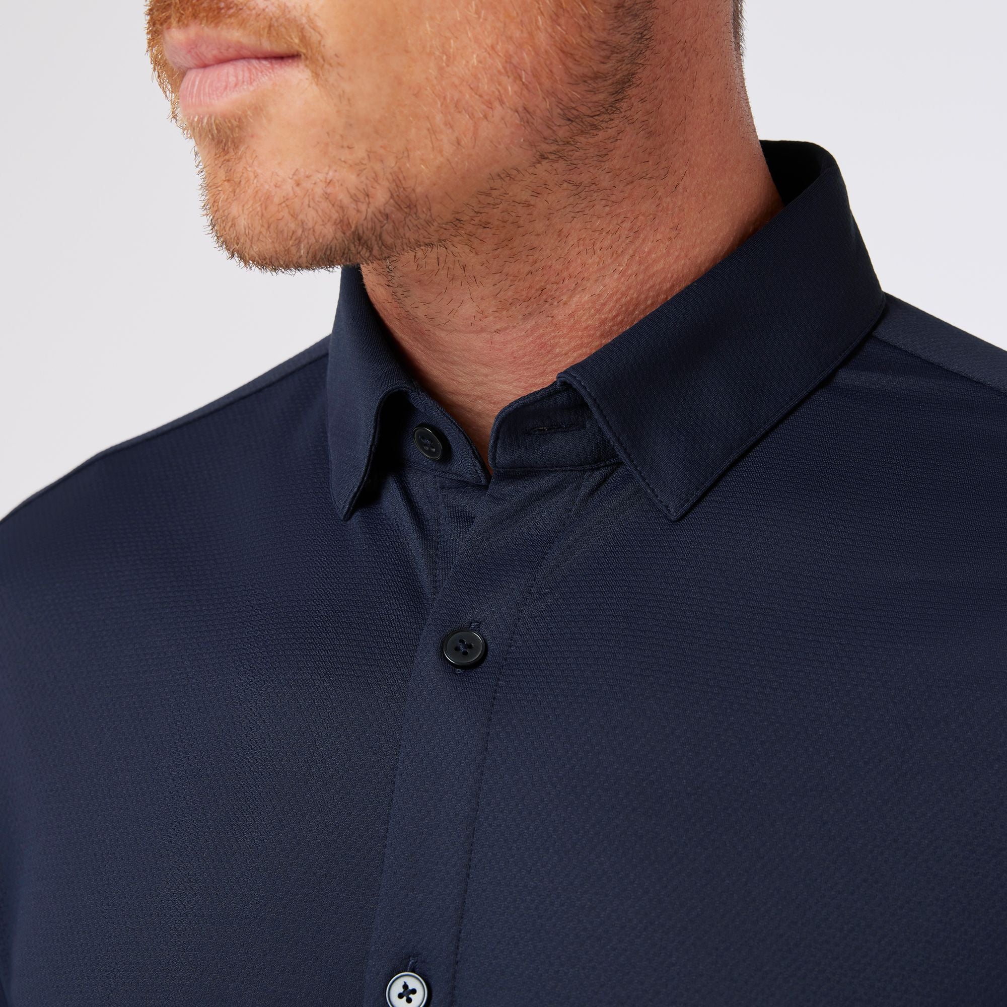 Halyard Long Sleeve Dress Shirt Navy