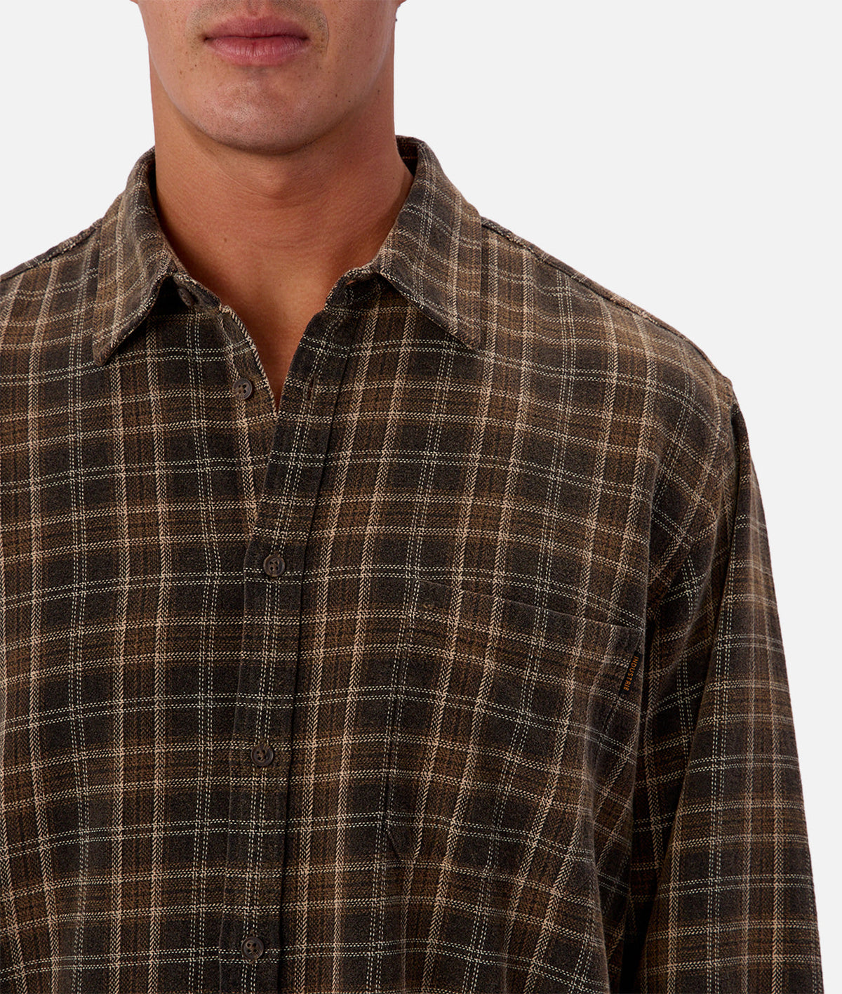 The Maple Long Sleeve Shirt Char/Maple