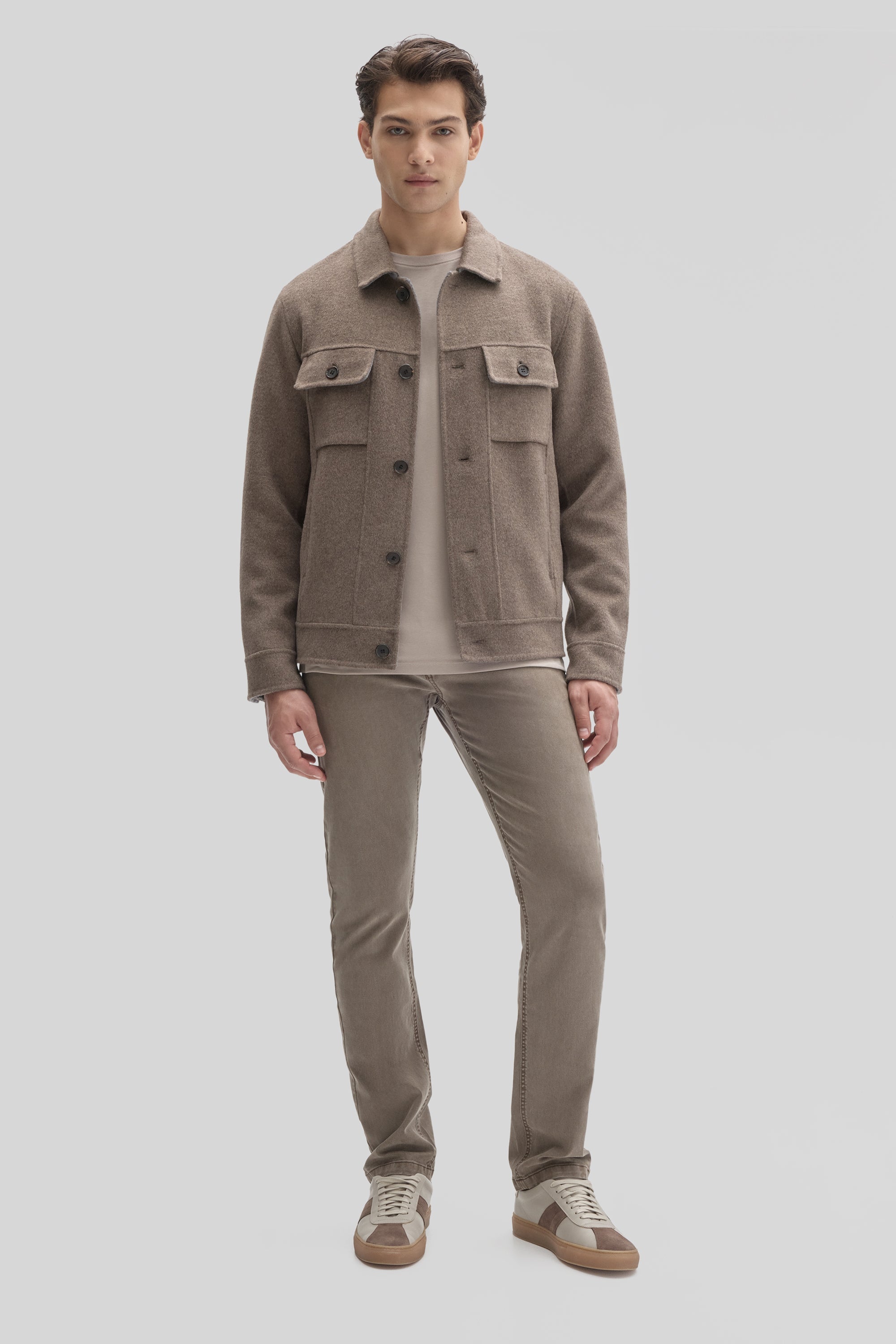 Ortega Buttoned Jacket Sequoia